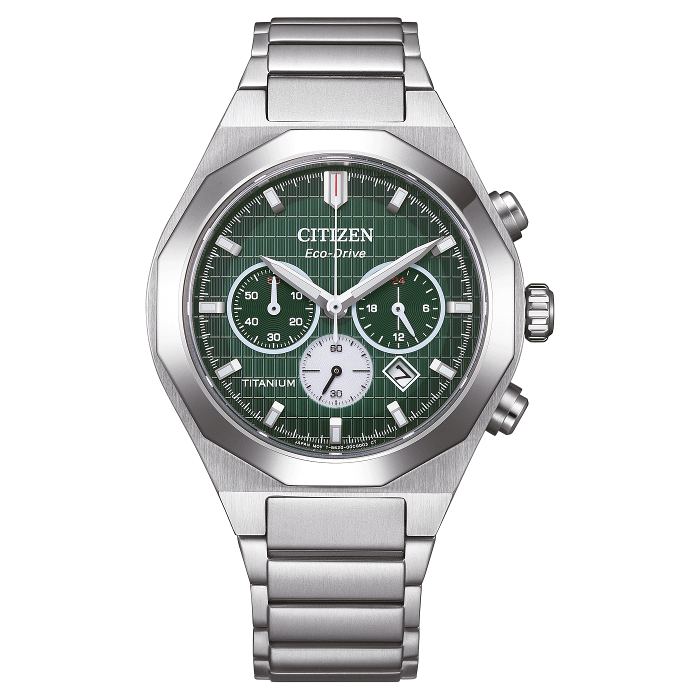 Citizen Zenshin Senkei Super Titanium™ Chronographen mit Eco-Drive Herrenuhr CA4691-59X