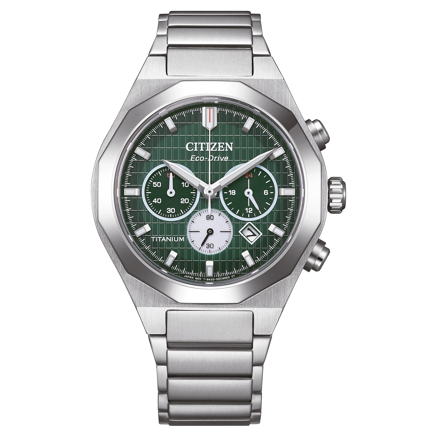 Citizen Zenshin Senkei Super Titanium™ Chronographen mit Eco-Drive Herrenuhr CA4691-59X