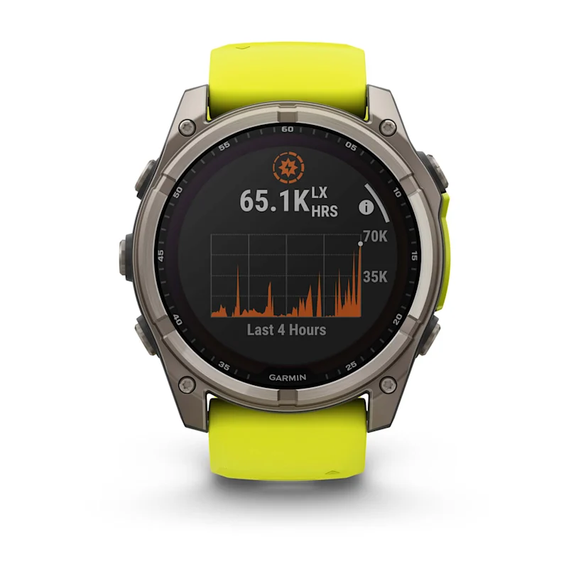Garmin fēnix® 8 - 51 mm Solar Sapphire Graphit/Titanium Titan 010-02907-21