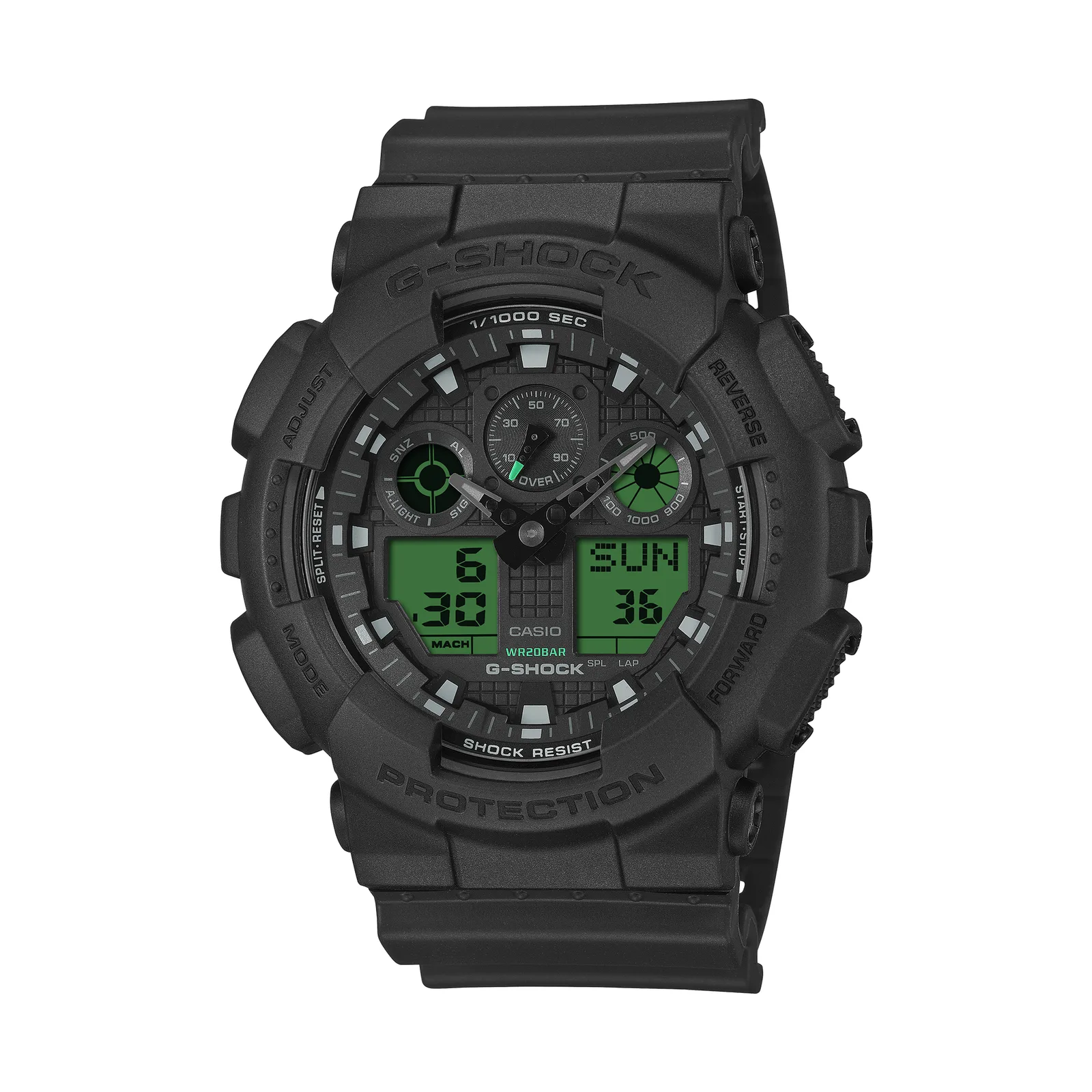 G-Shock ANALOG-DIGITAL SERIE GA-100 Herrenuhr GA-100BEG-1AER