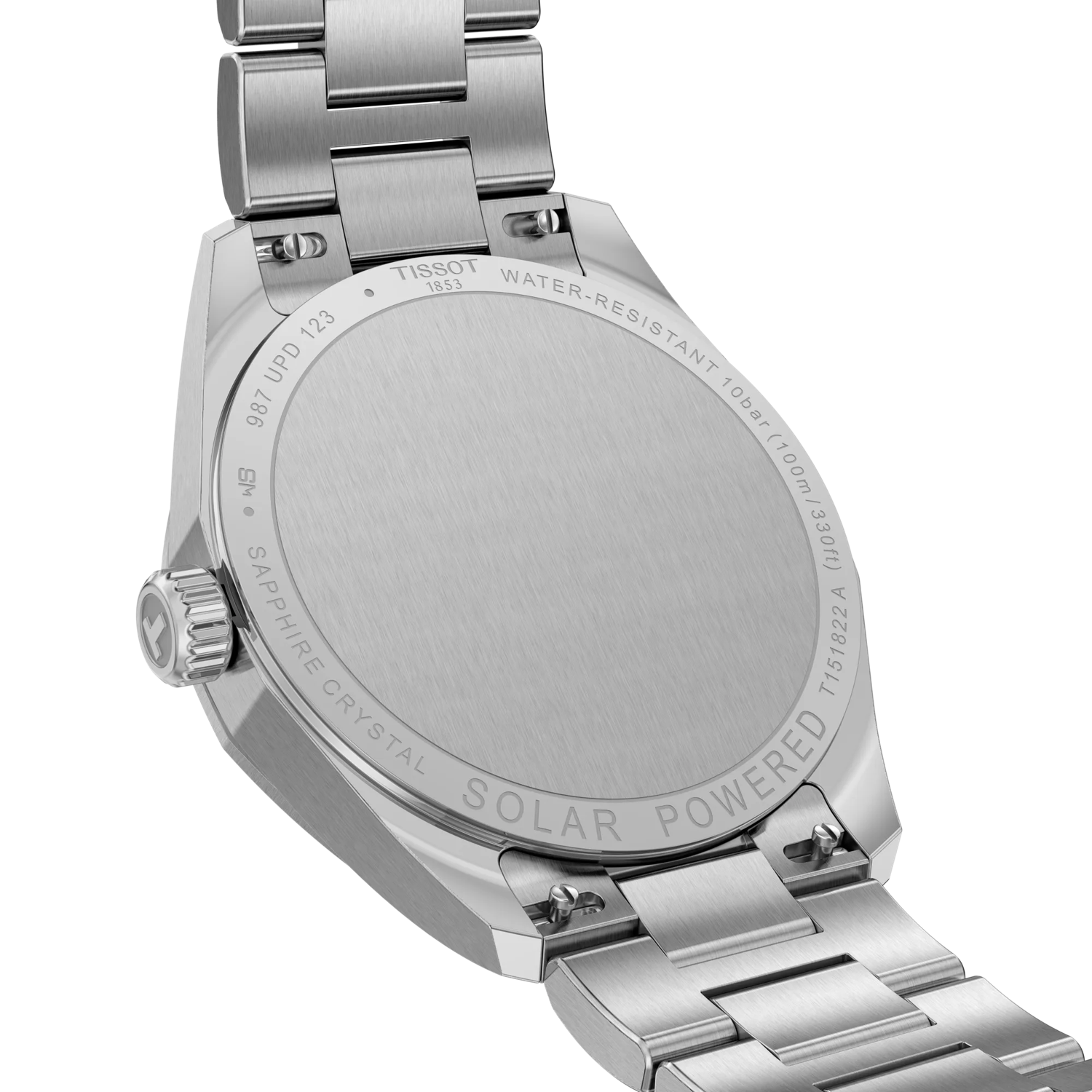 Tissot PRC 100 Solar 39mm, Bicolor,Edelstahlarmband Herrenuhr T151.422.22.031.00