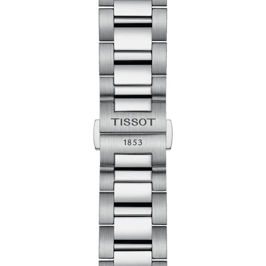 Tissot PR 100 Chronograph Herrenuhr T150.417.11.091.00 Set mit schwarzem Lederband