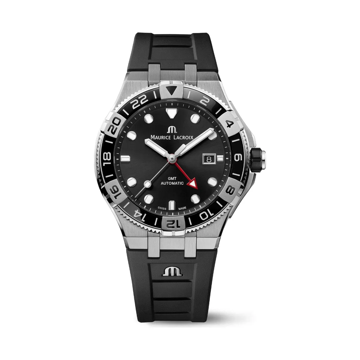 Maurice Lacroix Aikon Strap-Promotion GMT Herrenuhr AI6158-SS00F-330-A