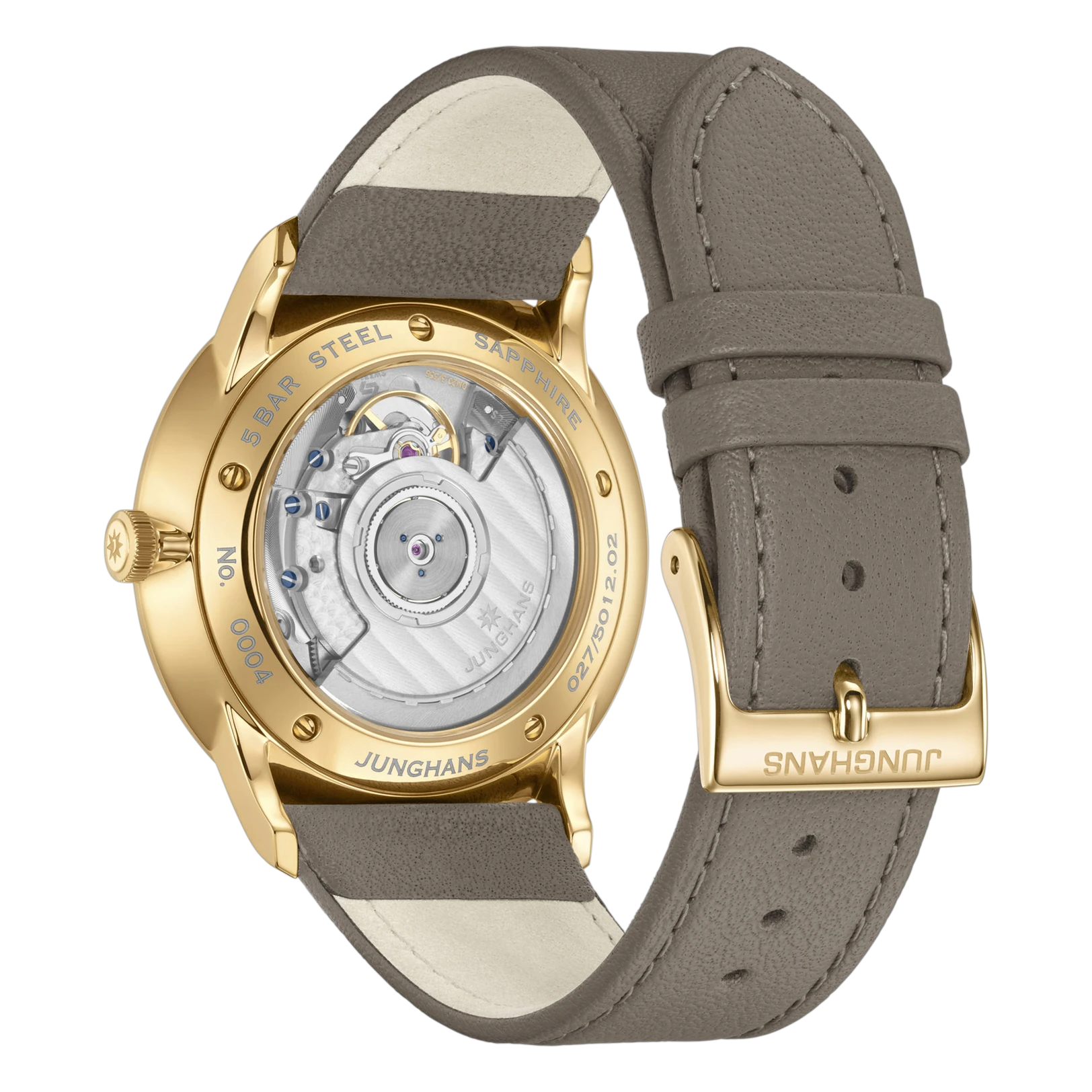 JUNGHANS Meister Worldtimer 027/5012.02 Herrenuhr