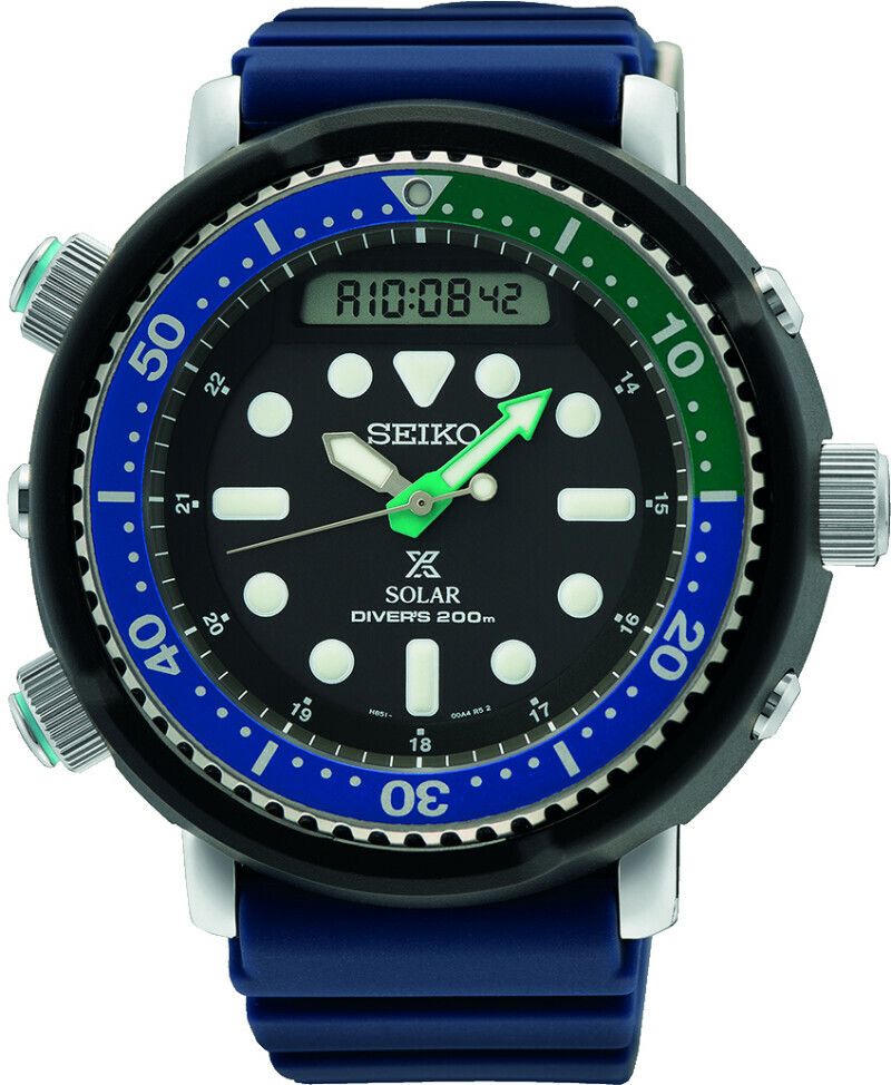 Seiko Prospex SEA Solar Diver's Overseas Special Edition Tropical LagoonSNJ039P1 Herren uhr
