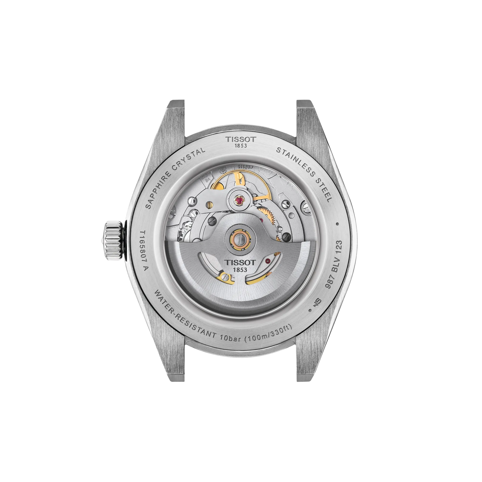 Tissot Gentleman 38mm Herrenuhr T165.807.11.091.00