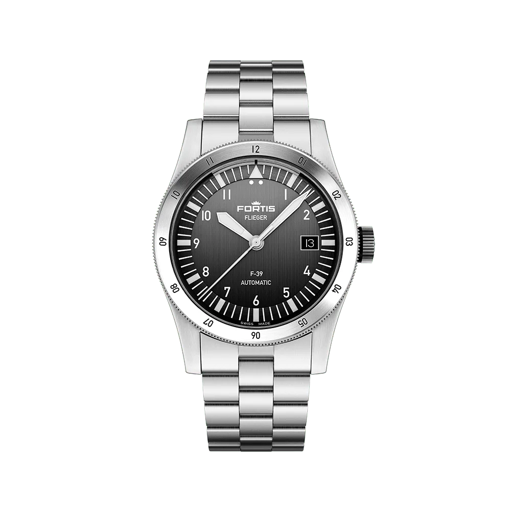 Fortis FLIEGER F-39 Automatic Black Herrenuhr F4220015