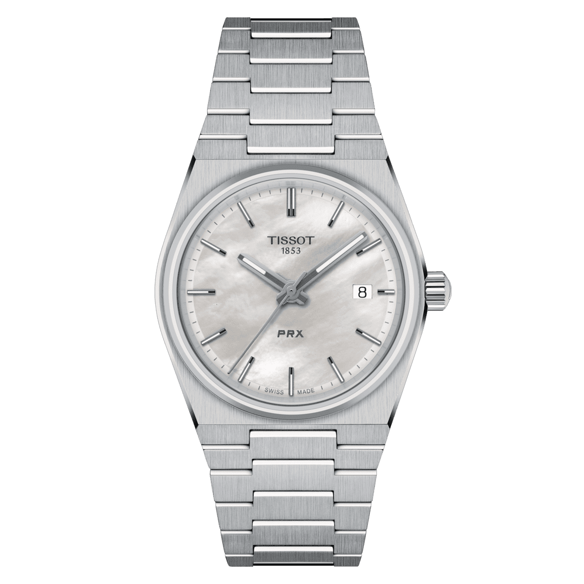 Tissot PRX Perlmutt 35MM Damenuhr T137.210.11.111.00