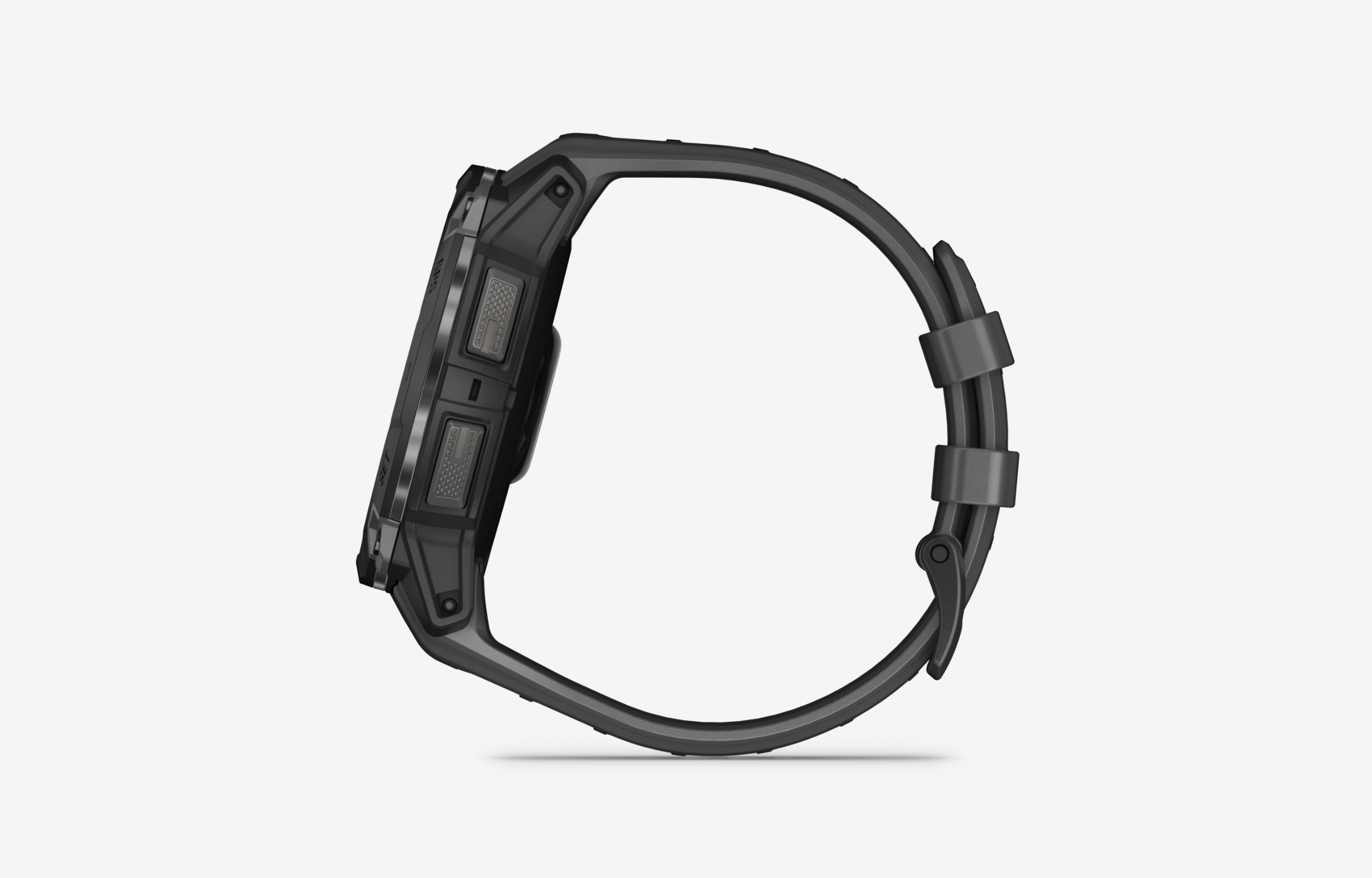  Garmin Instinct® 3 AMOLED 010-03020-00 - 50 mm Schwarz mit Silikon-Wechselarmband 26 mm Kohle