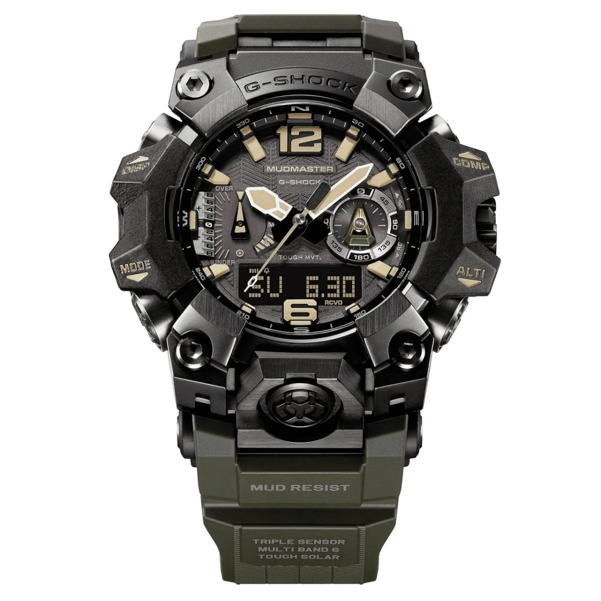 G-SHOCK MUDMASTER Olivgrün Herrenuhr GWG-B1000-1A3ER