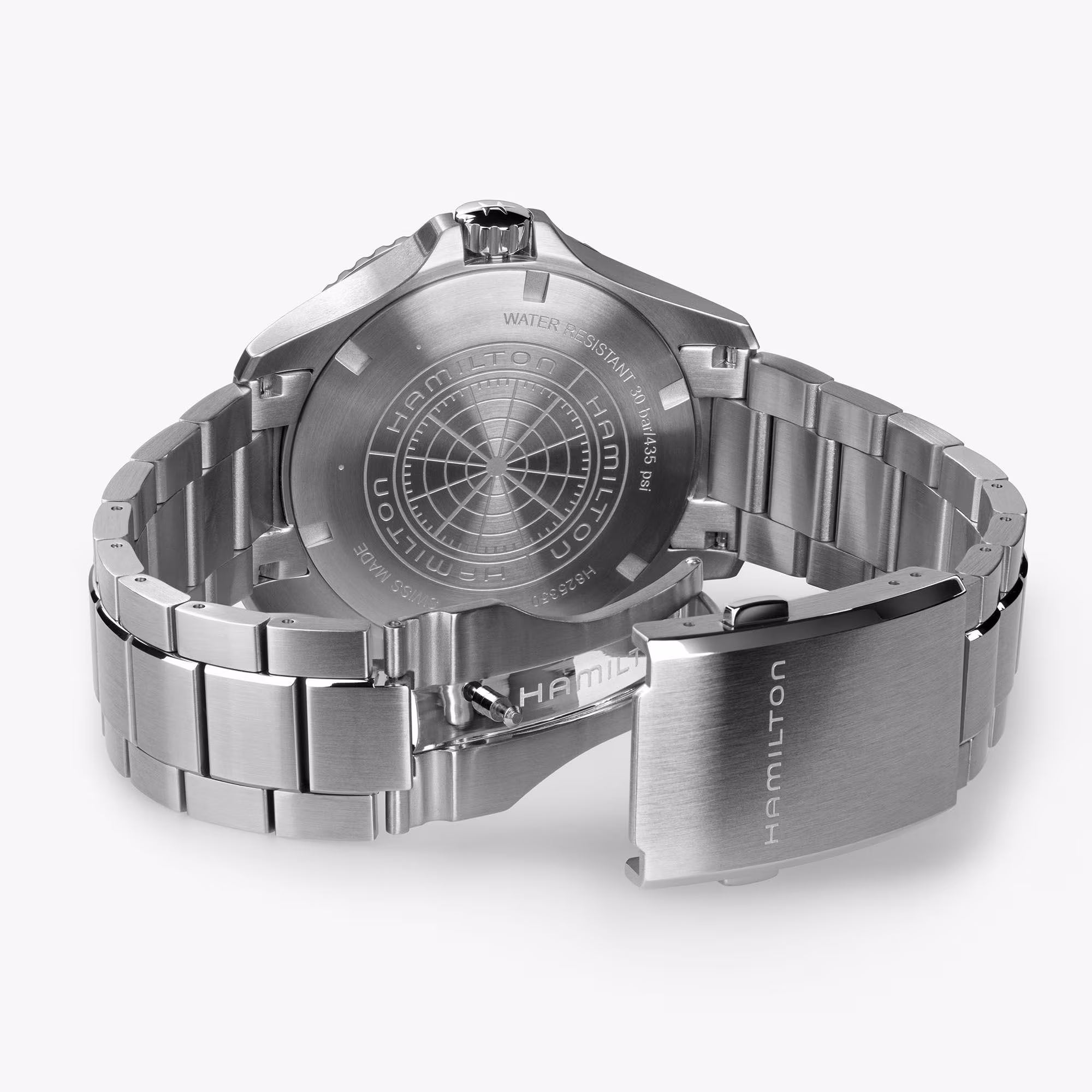 Hamilton KHAKI NAVY SCUBA AUTO GMT Blau 43 MM Herrenuhr H82535140