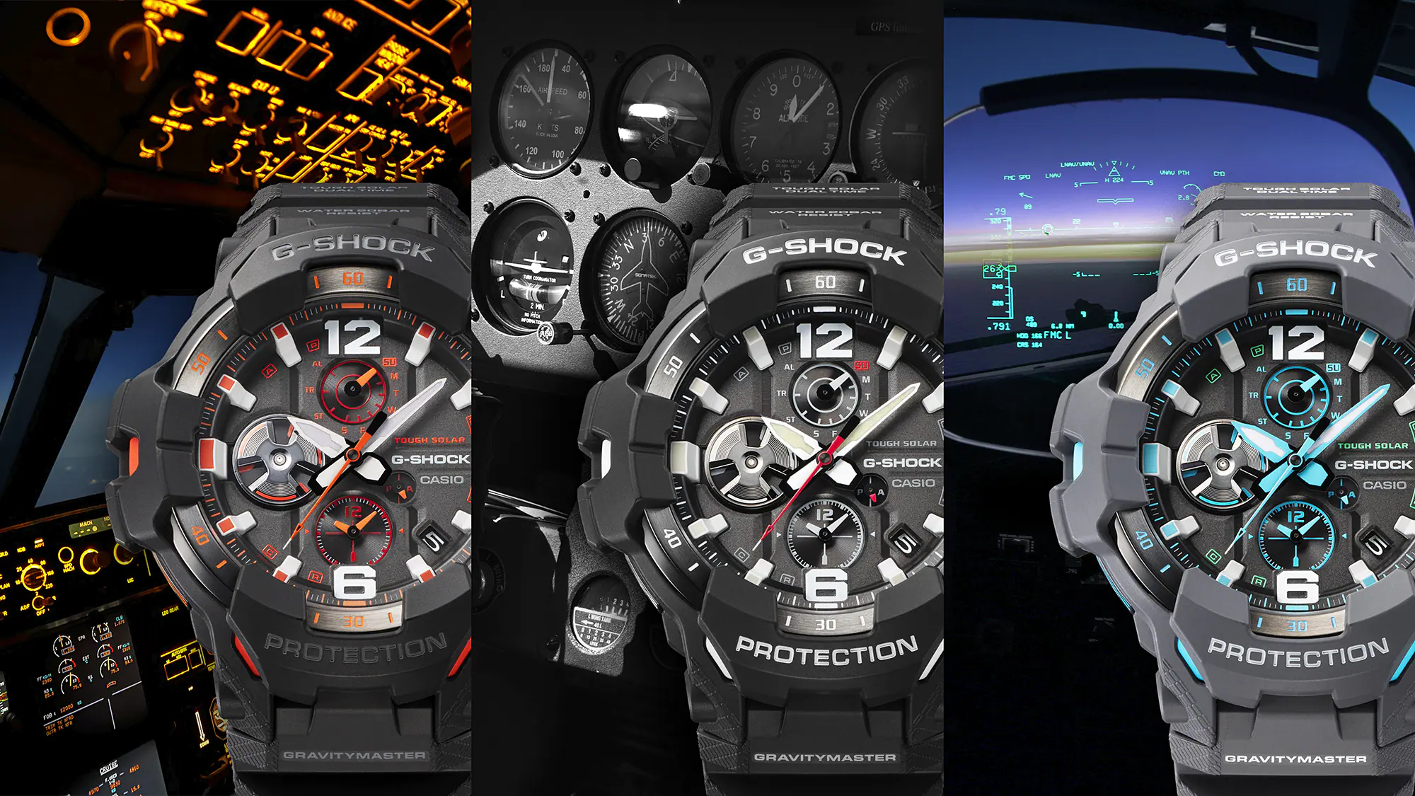G-SHOCK GRAVITYMASTER Herrenuhr GR-B300-8A2ER
