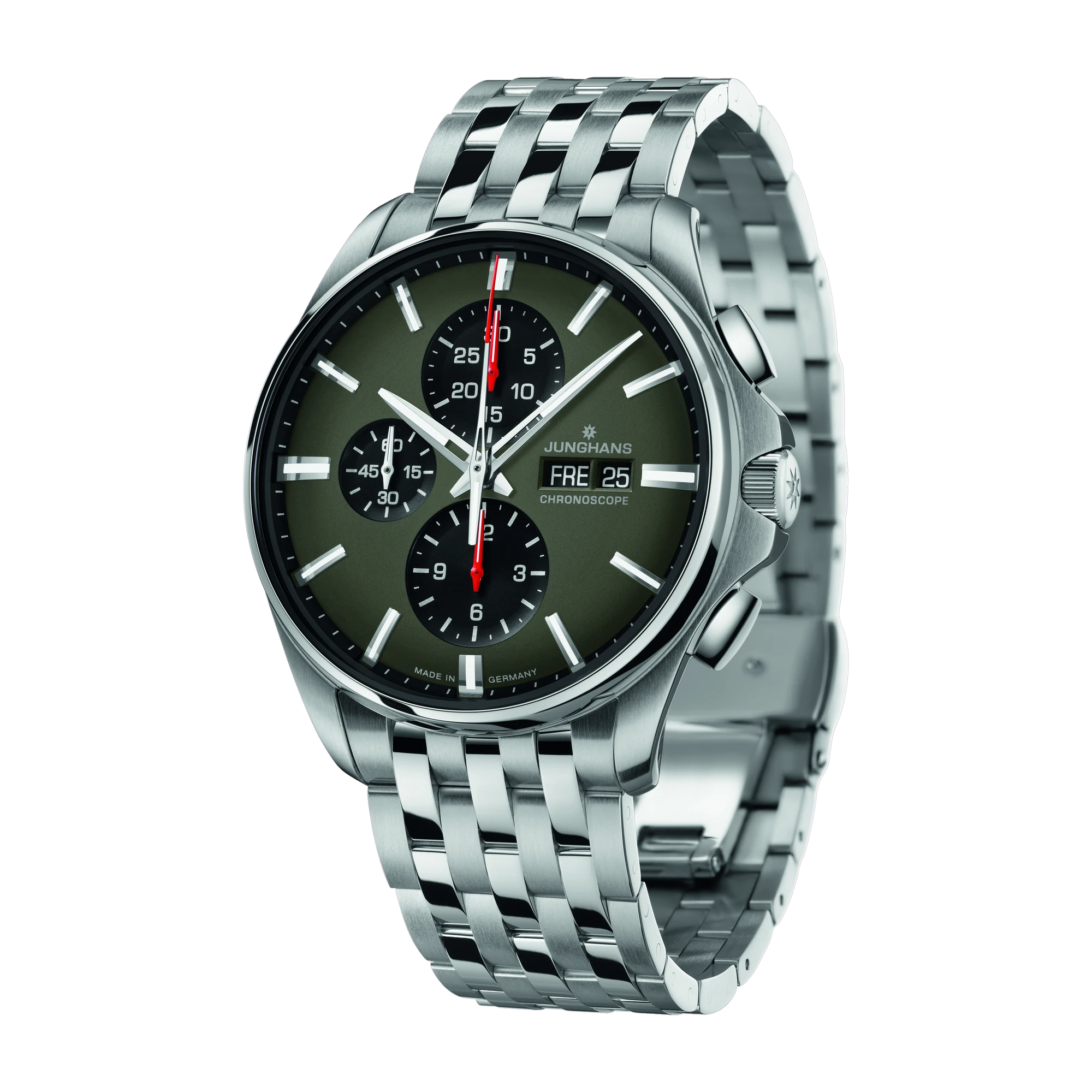 JUNGHANS Meister S Chronoscope 027/4023.44 Herrenuhr