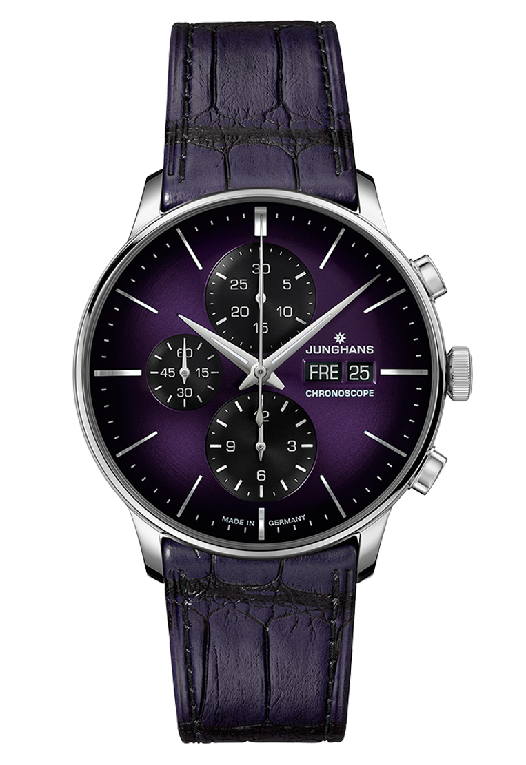 Junghans Meister Chronoscope Limited Edition Violett Herrenuhr 27/4621.02