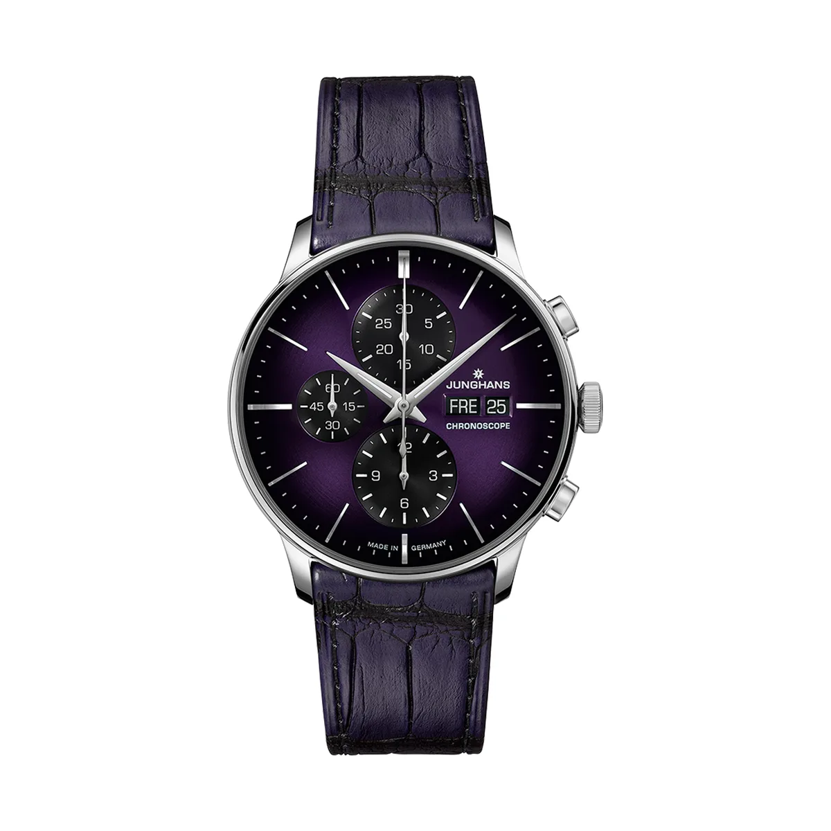 Junghans Meister Chronoscope Limited Edition Violett Herrenuhr 27/4621.02
