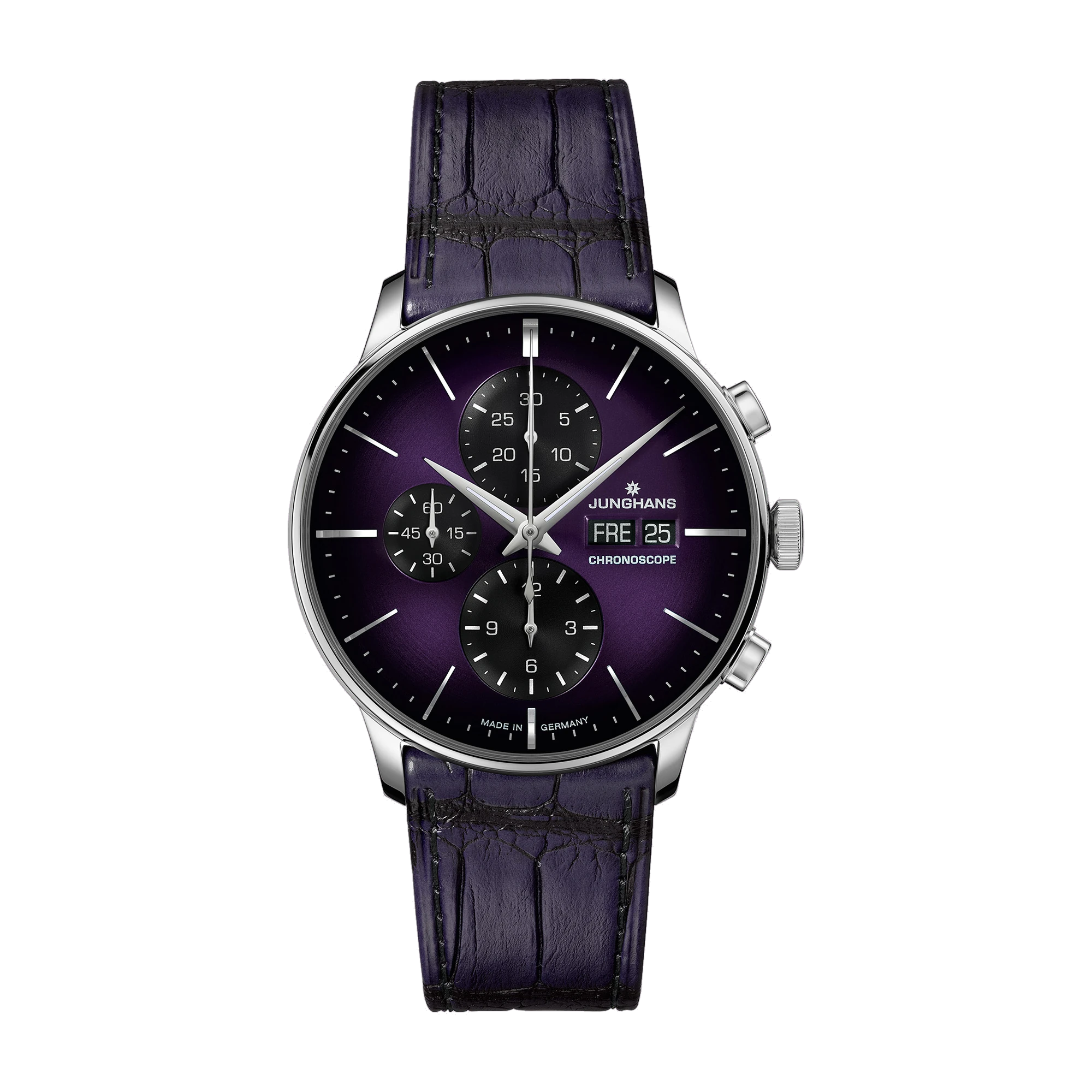 Junghans Meister Chronoscope Limited Edition Violett Herrenuhr 27/4621.02