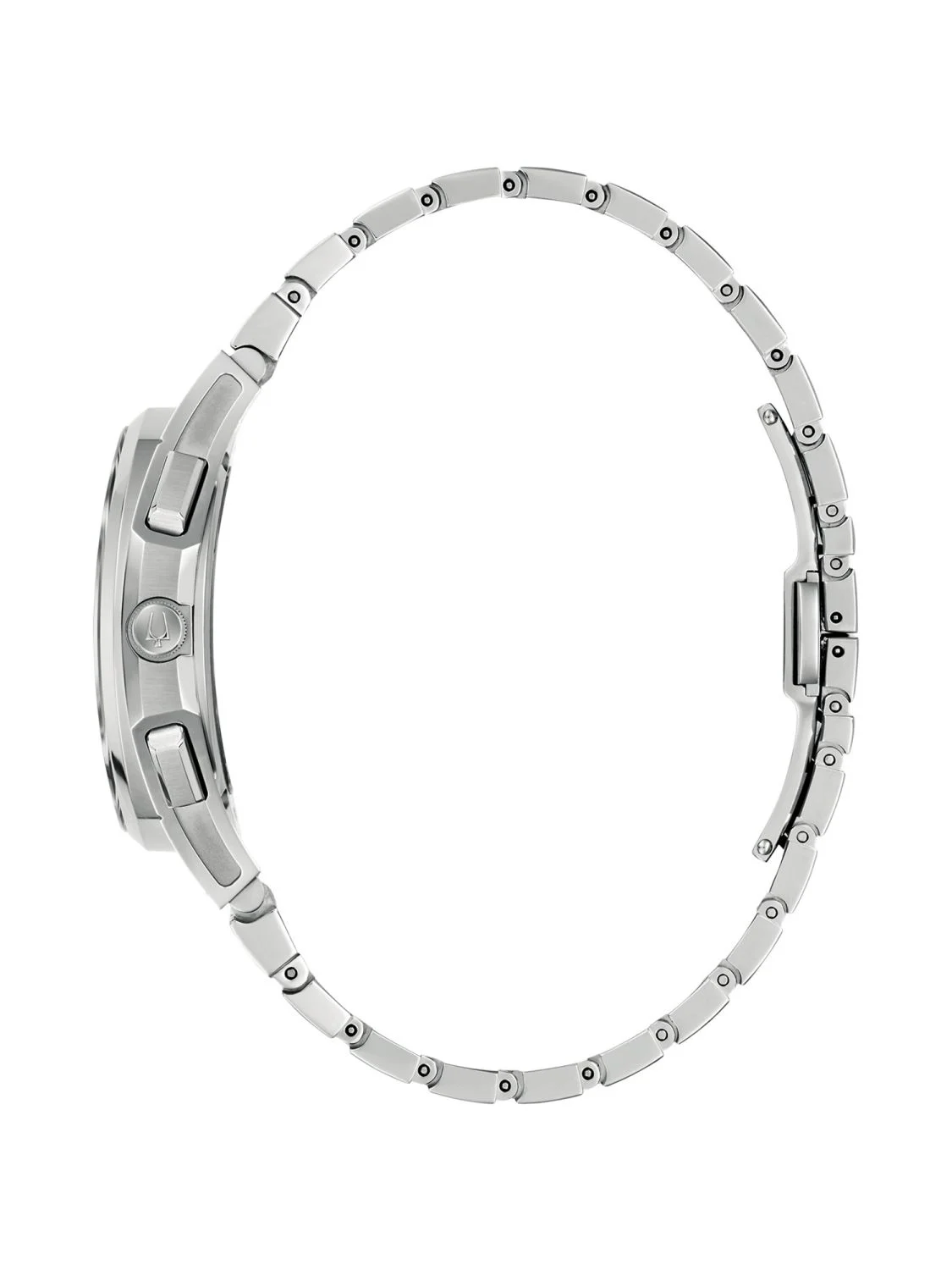 Bulova Analog Chronograph Curve Herrenuhr 96A338