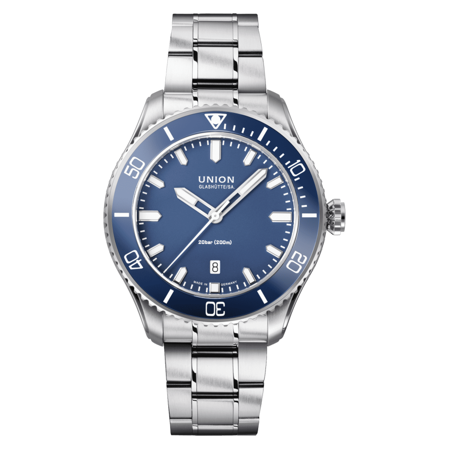 Union Glashütte Belisar Datum Sport Set mit zwei Bändern Herrenuhr D009.907.11.047.00