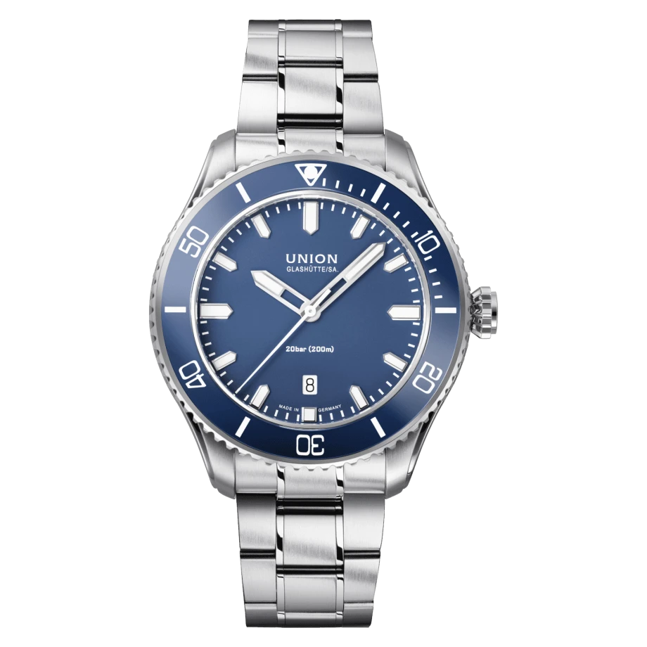 Union Glashütte Belisar Datum Sport Set mit zwei Bändern Herrenuhr D009.907.11.047.00