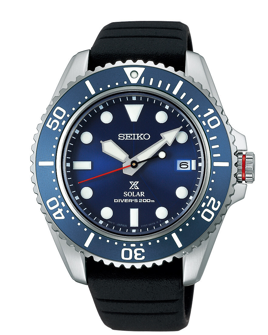 Seiko Prospex Sea Solar Divers Herrenuhr SNE593P1