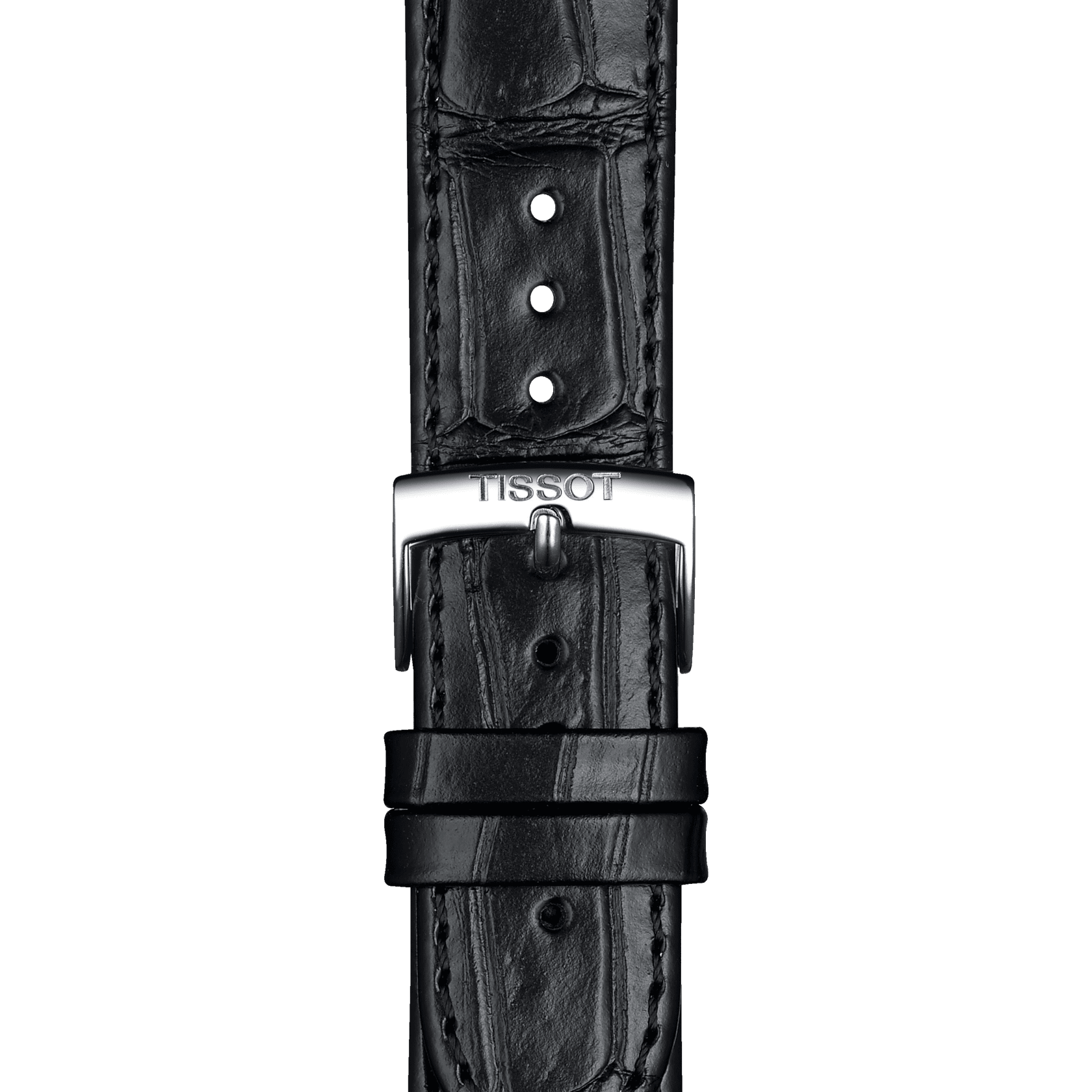 Tissot Ersatzarmband Leder schwarz