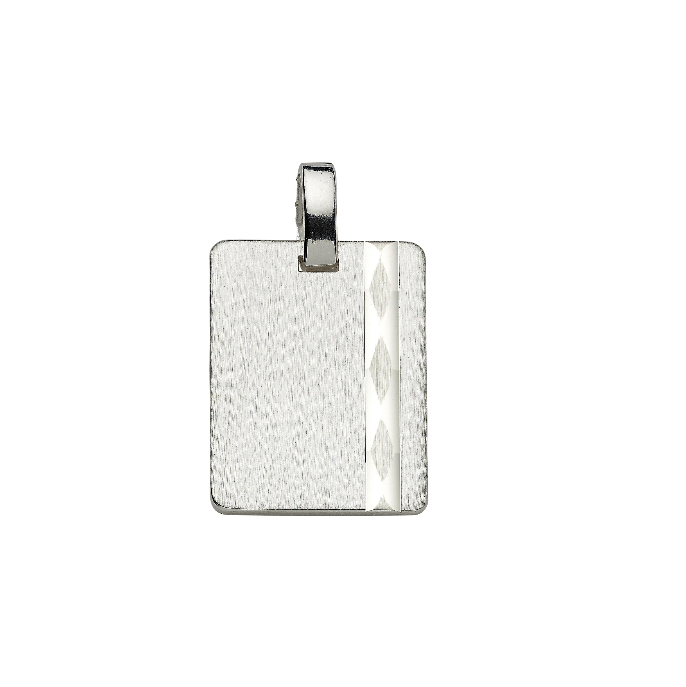 CEM 925er Silber Anhänger Gravurplatte BAH904723