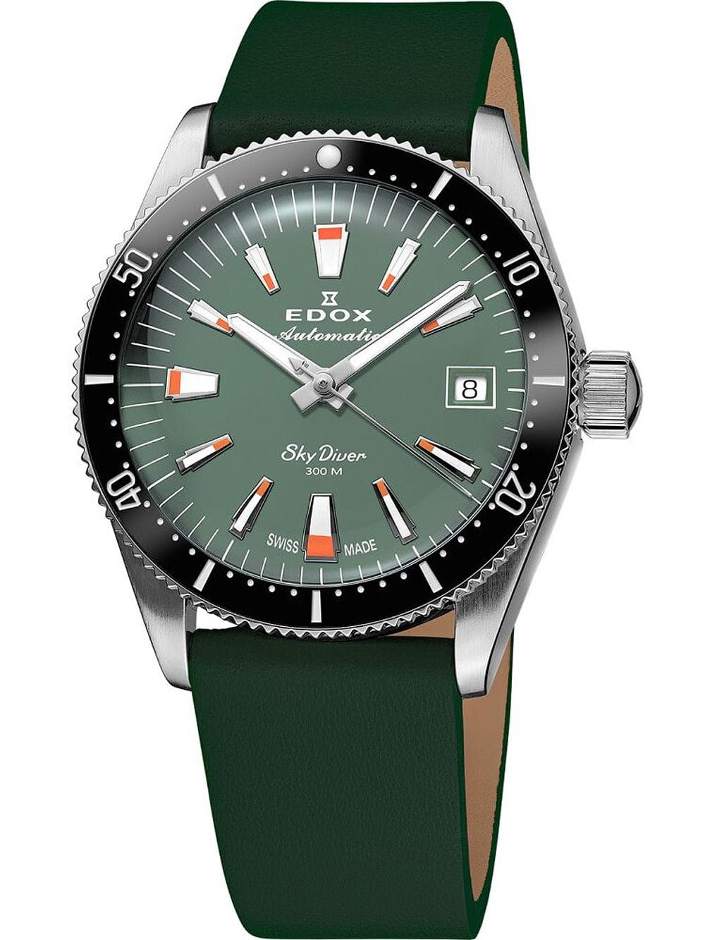 Edox SkyDiver 38 Date Automatic Special Edition Damenuhr 80131 3NC VI
