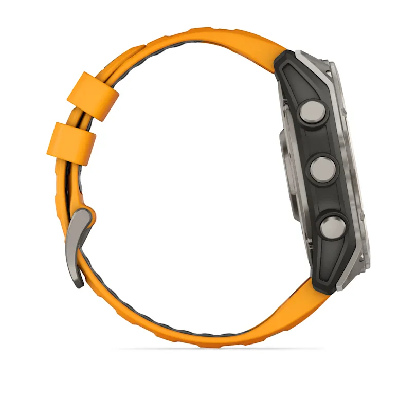 Garmin fēnix® 8 - 51 mm AMOLED Sapphire Graphit/Titanium Titan 010-02905-11