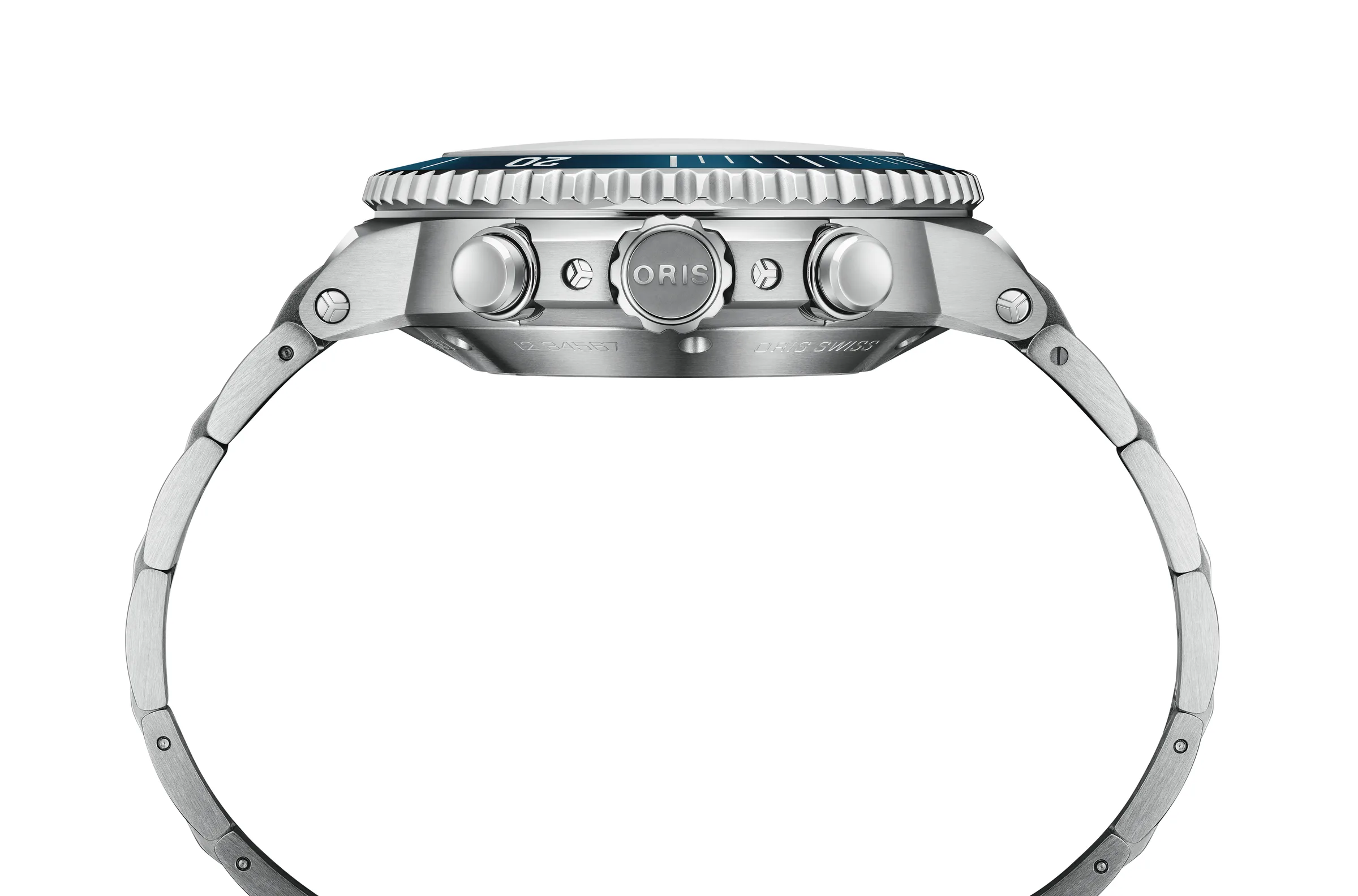 Oris Aquis Chronograph Automatik Herrenuhr , 01 771 7793 4155-07 8 23 01PEB
