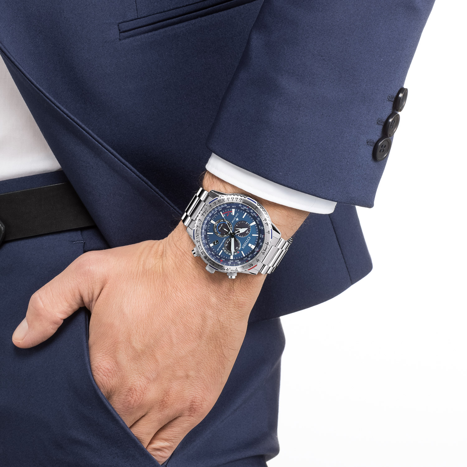 Citizen Herrenuhr Eco-Drive CB5000-50L