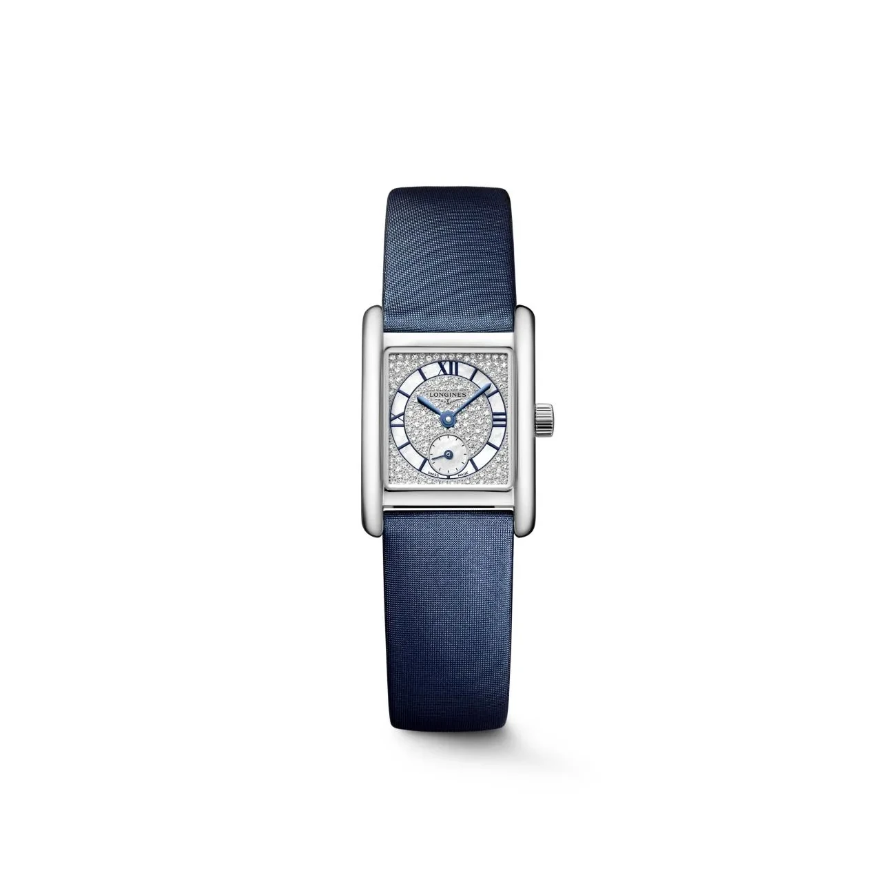 Longines Mini DolceVita Quarz Perlmutt mit Diamanten Damenuhr L5.200.4.87.2