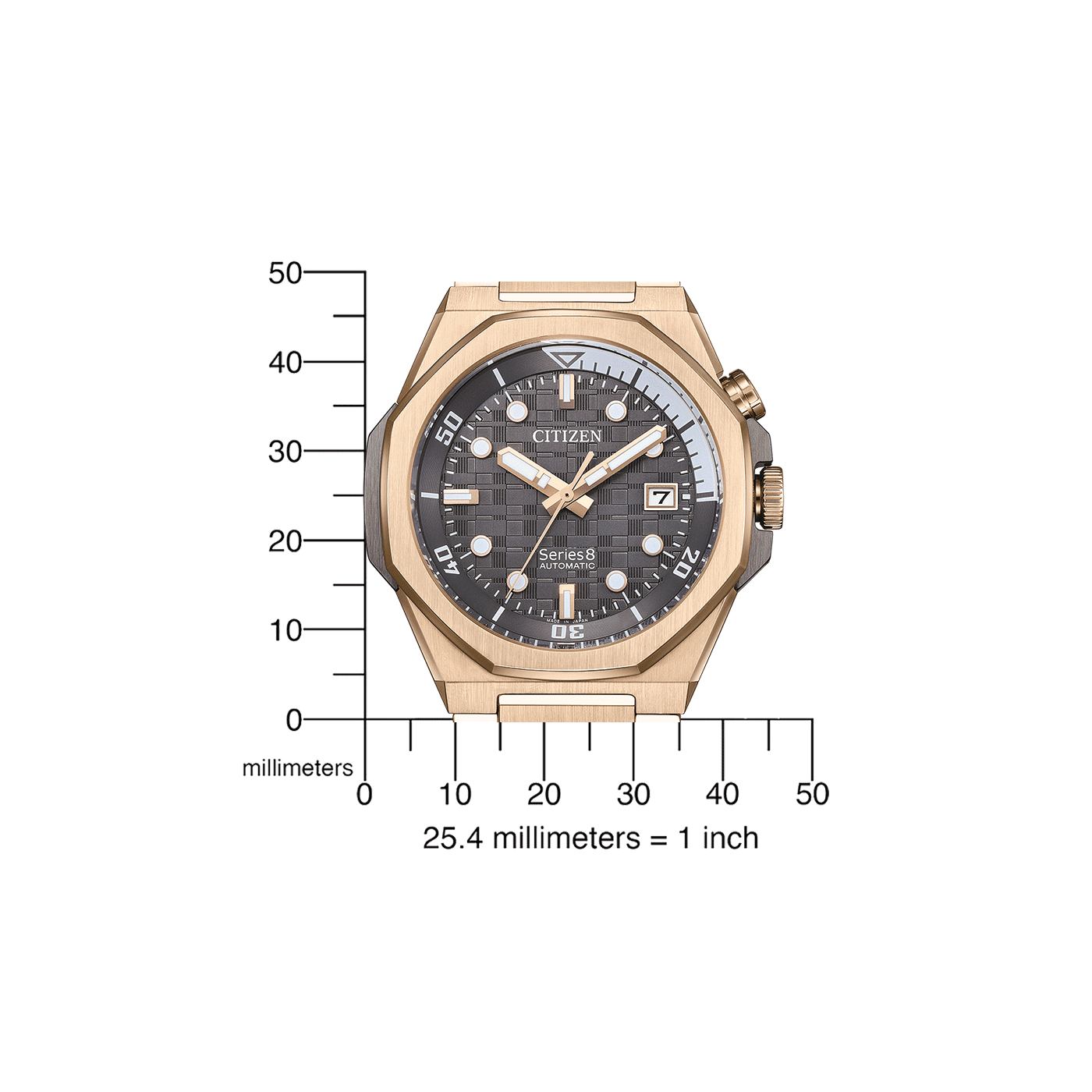 Citizen Series 8 Automatik Herrenuhr NB6069-53H