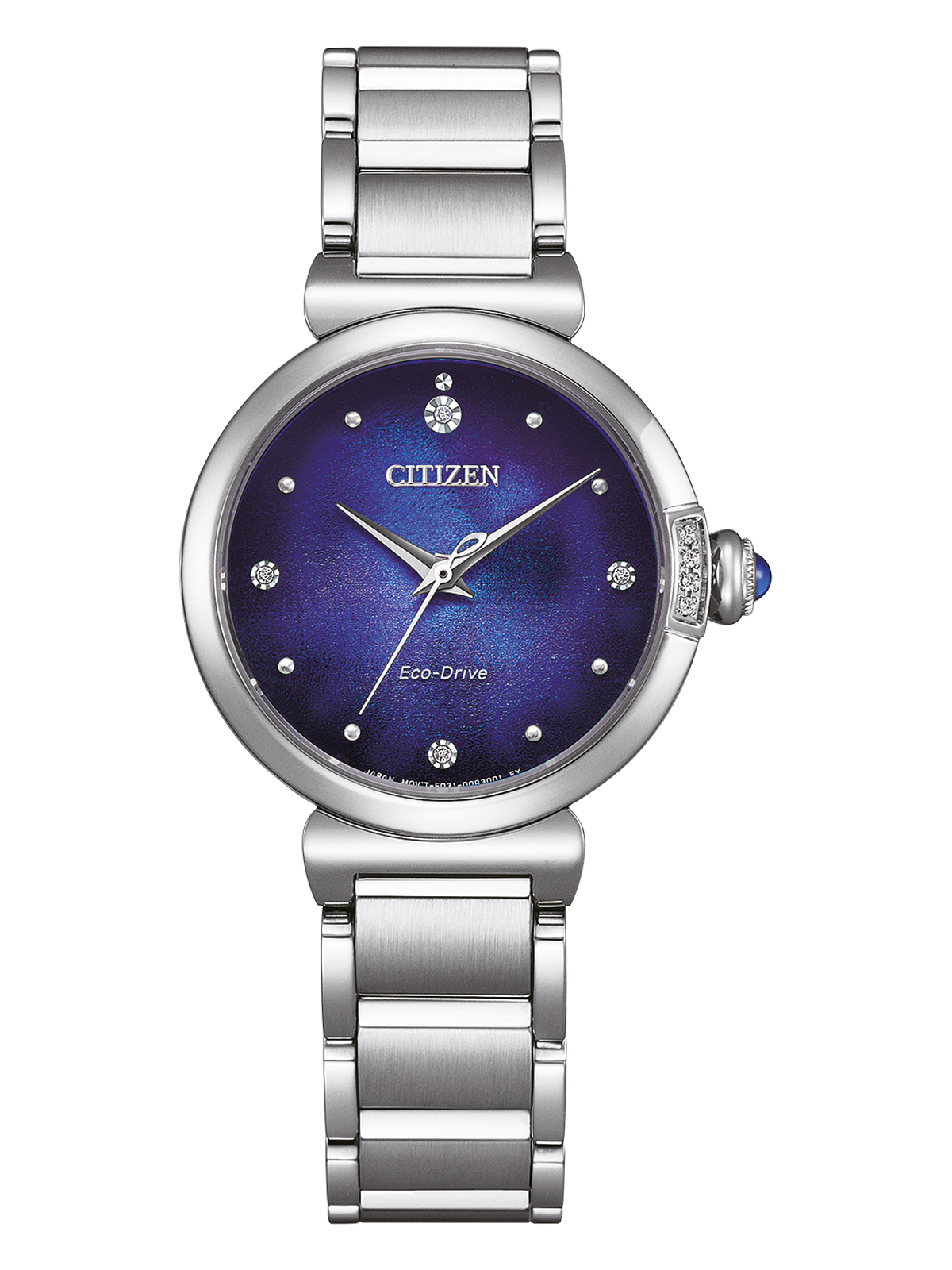 Citizen Unite with Blue Limitierte Auflage, Eco-Drive Analog Quartz, Blau Damenuhr EM1060-87L