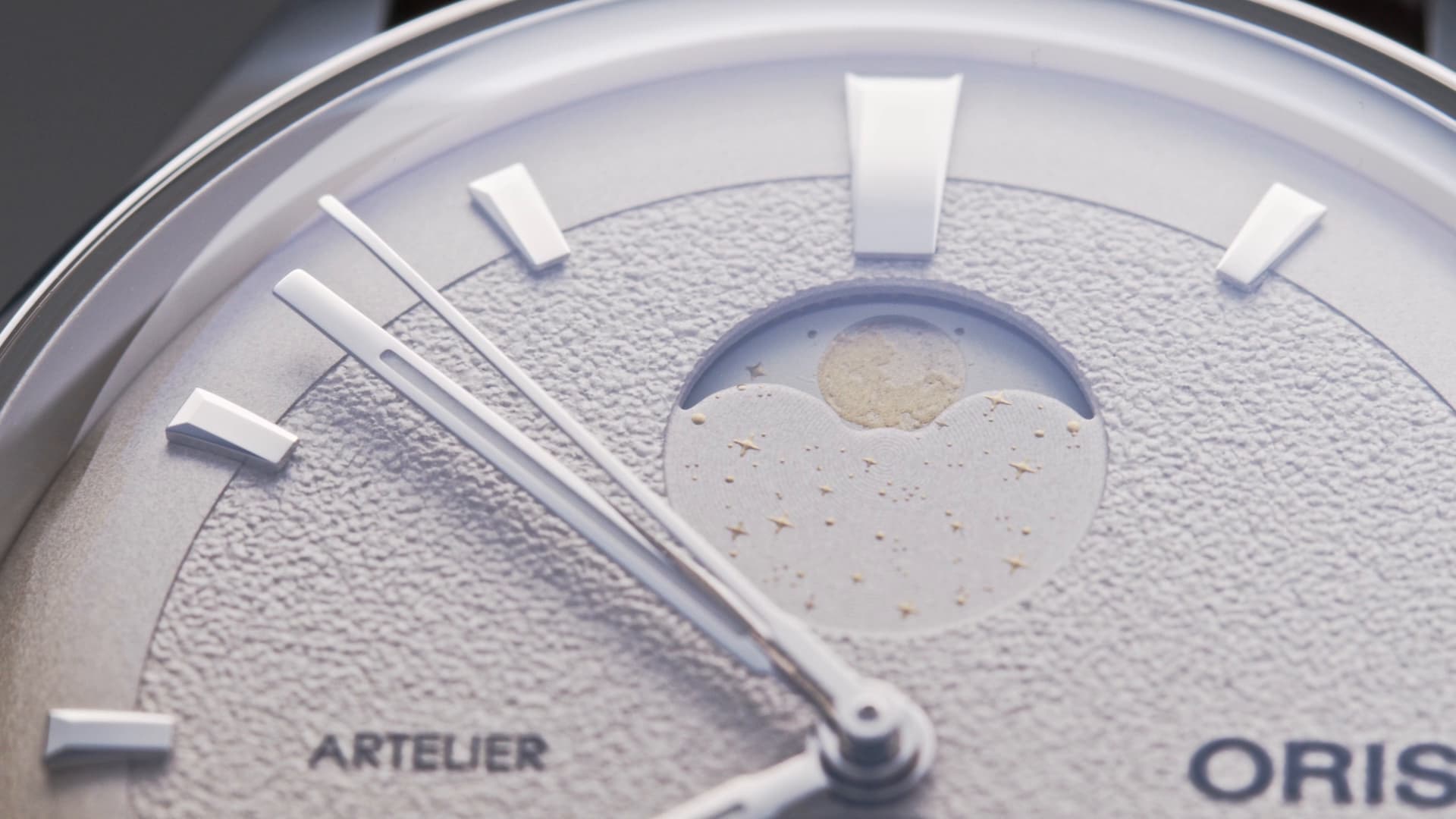 Oris Artelier Complication 39.50 mm Lederband Weiß Herrenuhr 01 782 7811 4051-07 6 20 17FC