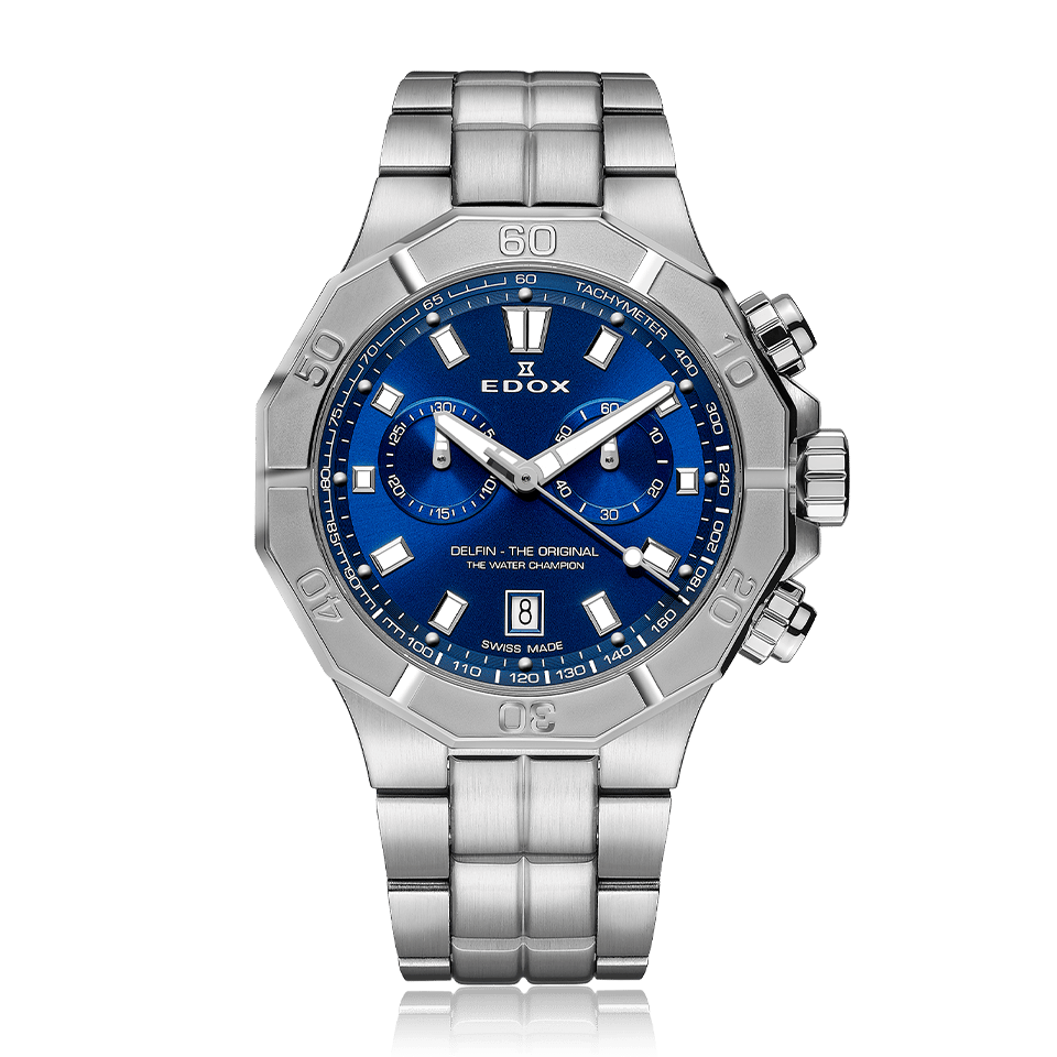 Edox Delfin The Original Chronograph Herrenuhr 10113 3M BUIN