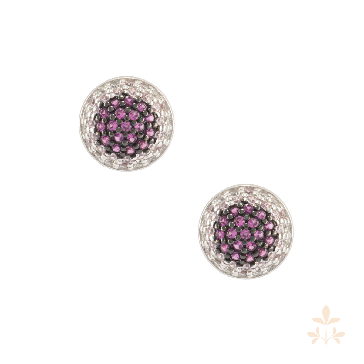 Seinerzeit Ruby Bambus Ohrringe SZA-2990-336