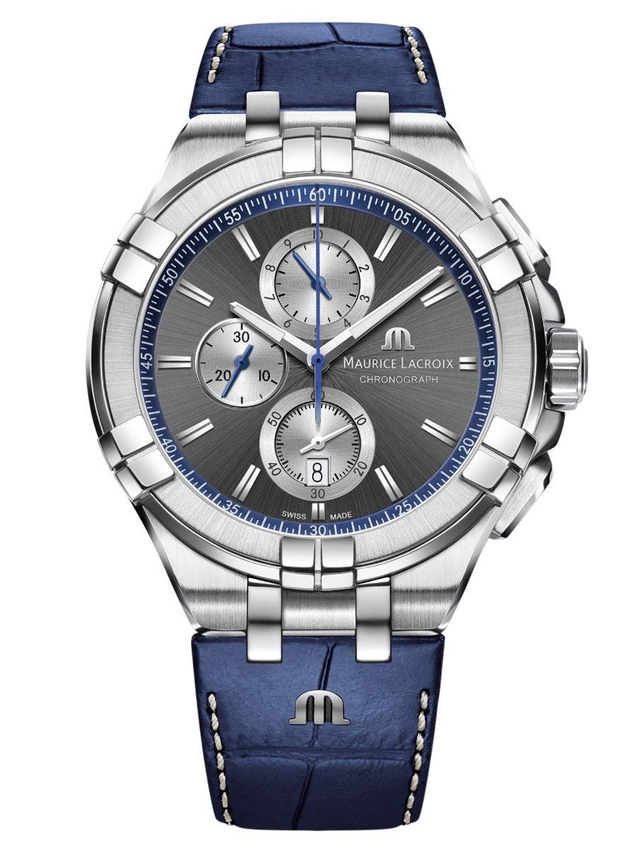 Maurice Lacroix Aikon Chronograph Date Herrenuhr AI1018-SS001-333-1