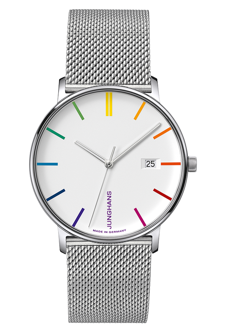 Junghans FORM Quarz Bauhaus Edition Herrenuhr 41/4580.44
