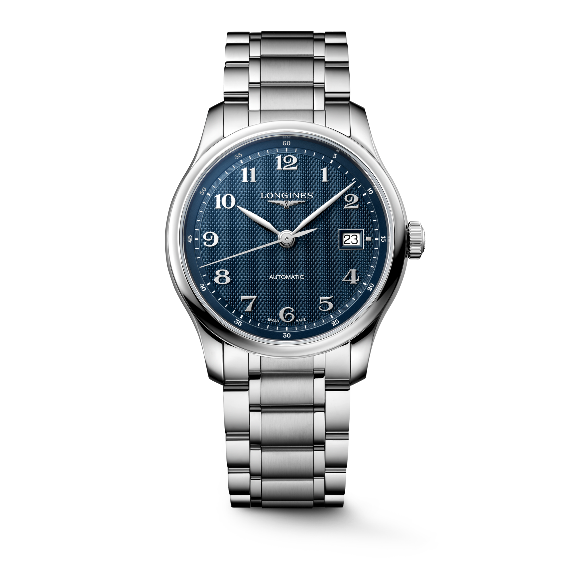 Longines Master Collection Herrenuhr Blau 39mm L2.949.4.93.6