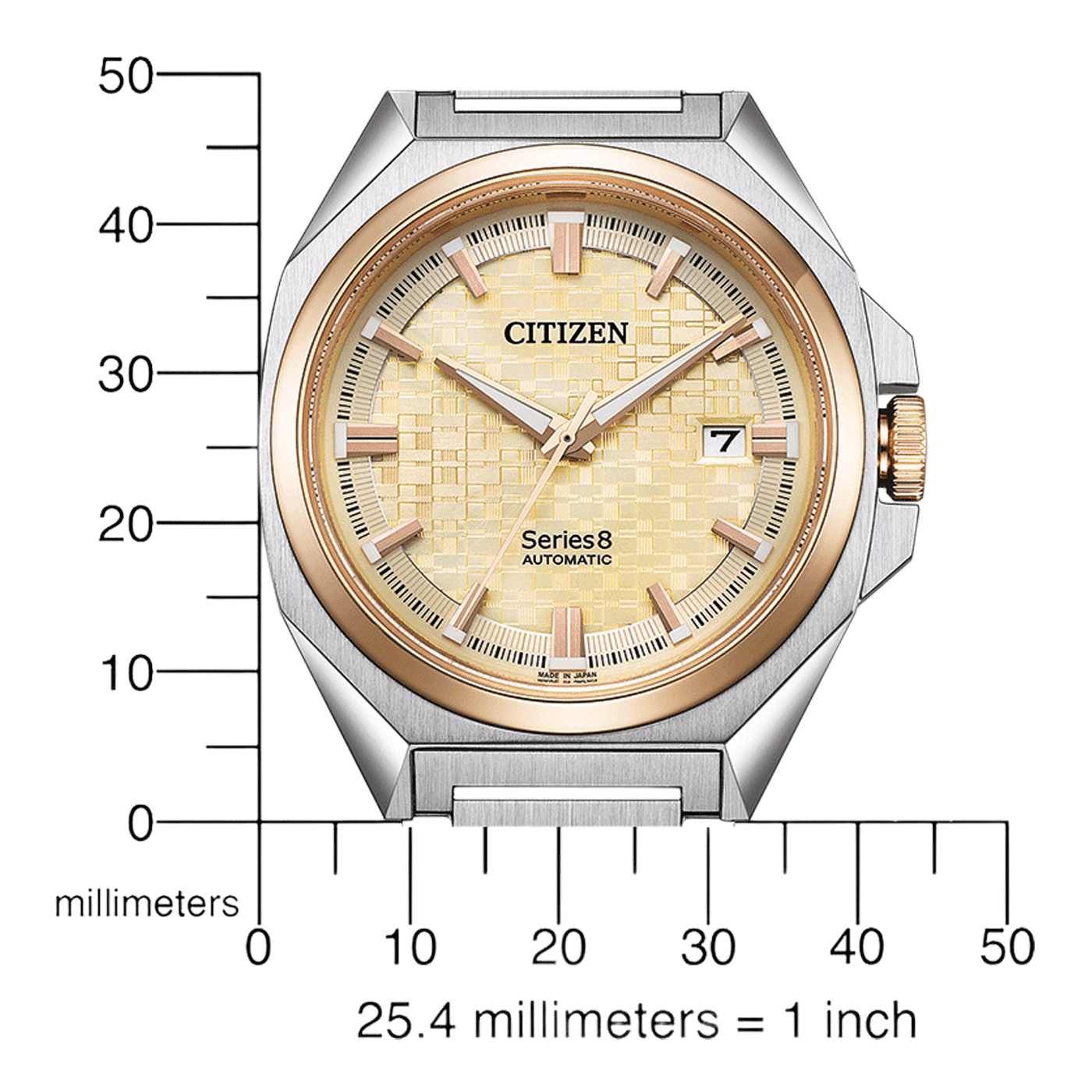 Citizen Automatik Herrenuhr NB6059-57P