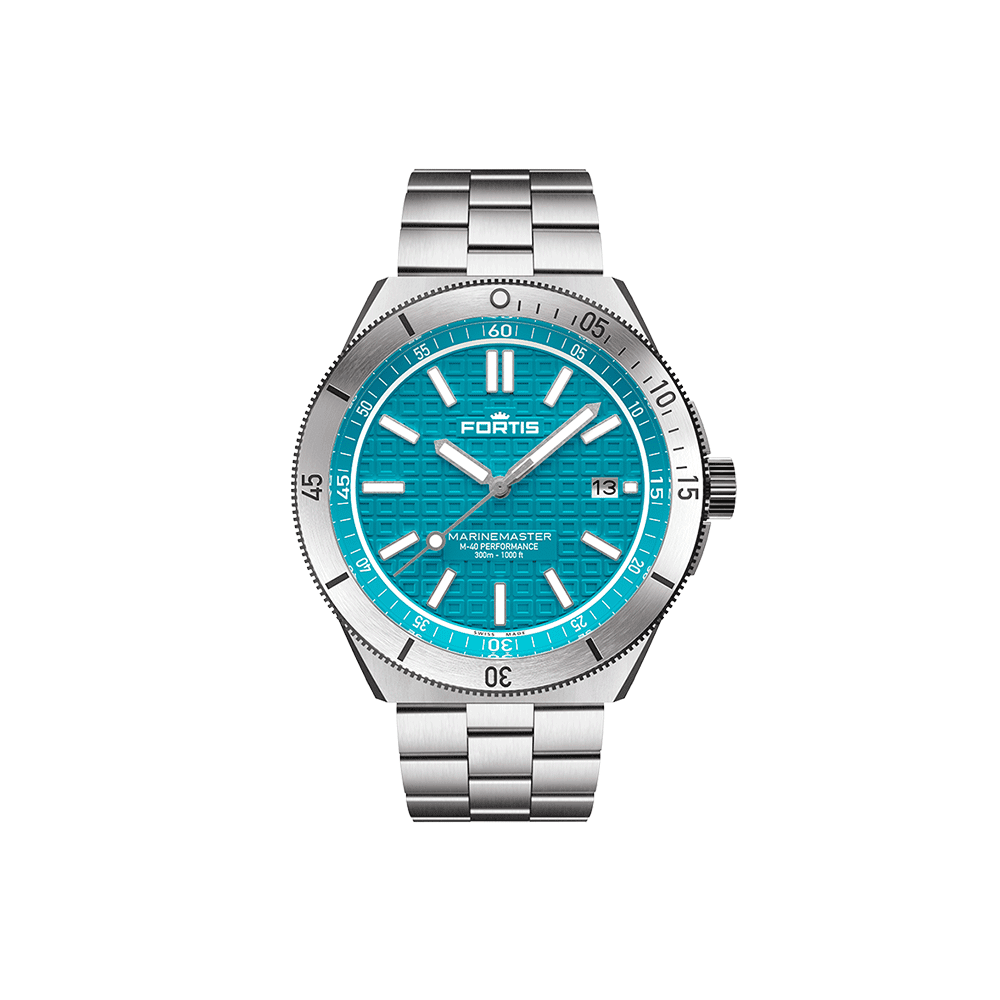 Fortis Marinemaster M-40 Serenity Blue Herrenuhr F8120004