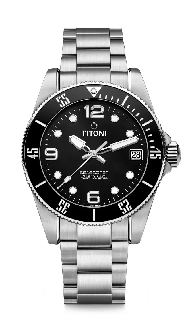 Titoni Seascoper 600 Herrenuhr 83600 S-BK-256