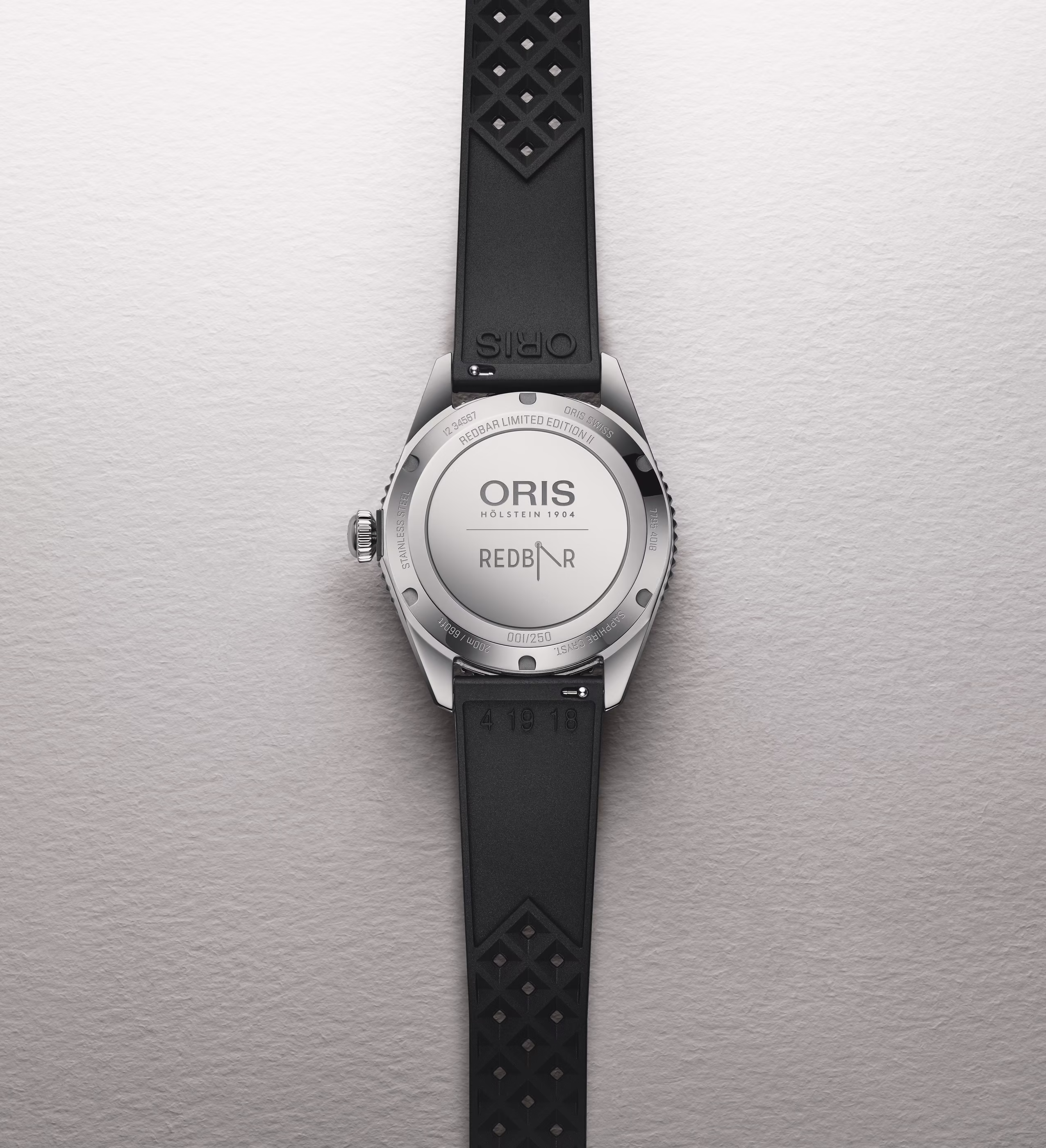 Oris Oris X RedBar Limited Edition II 39mm Taucheruhr Herrenuhr 01 733 7795 4018-Set