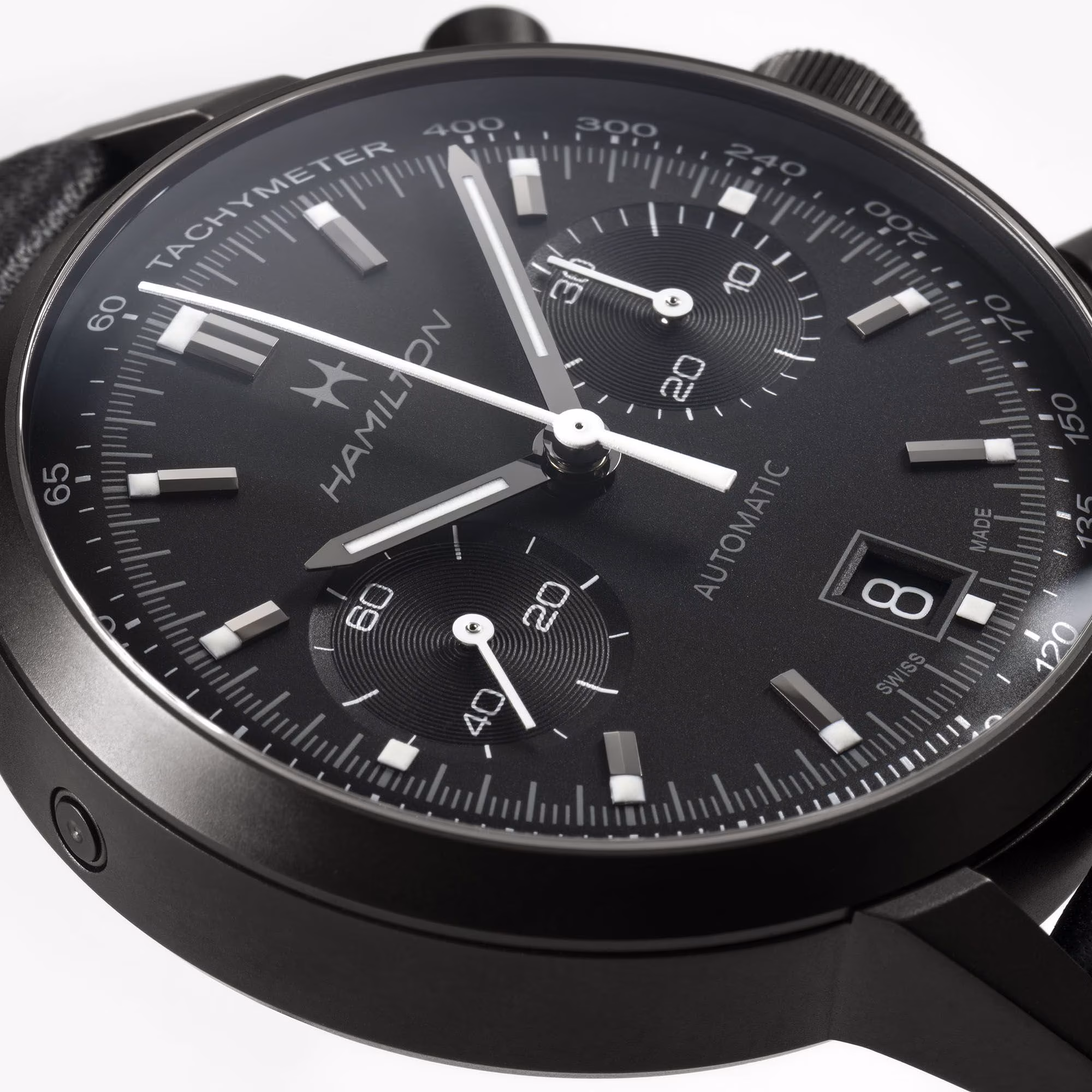 Hamilton Intra-Matic Auto Chrono 40 mm weiß H38446730