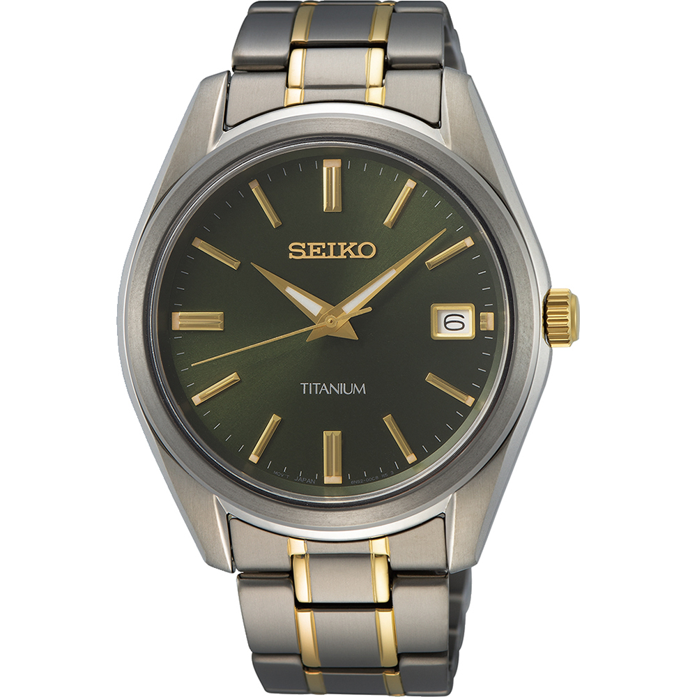 Seiko Quarz SUR377P1 Herrenuhr
