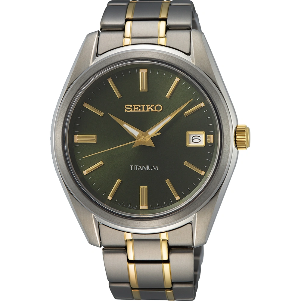 Seiko Quarz SUR377P1 Herrenuhr