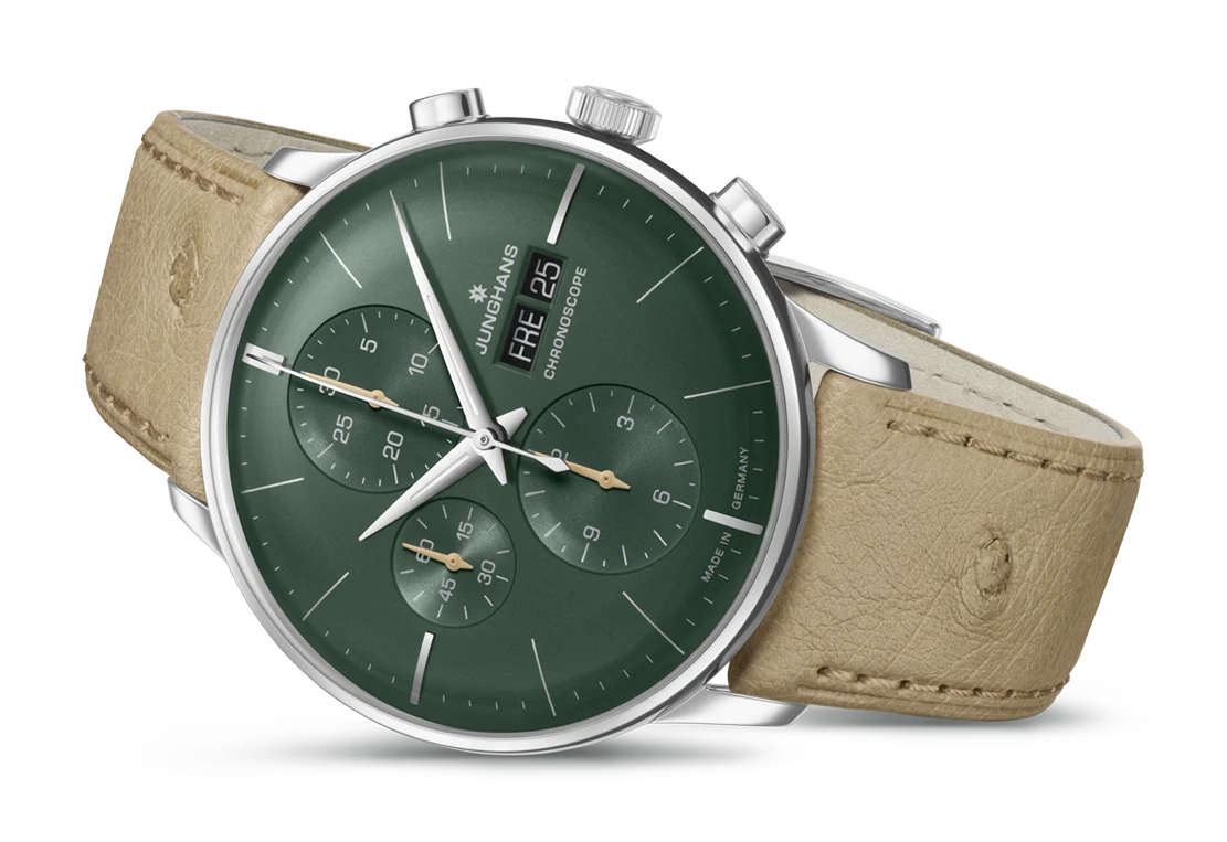 JUNGHANS Herrenuhr 027/4222.02 Meister Chronoscope
