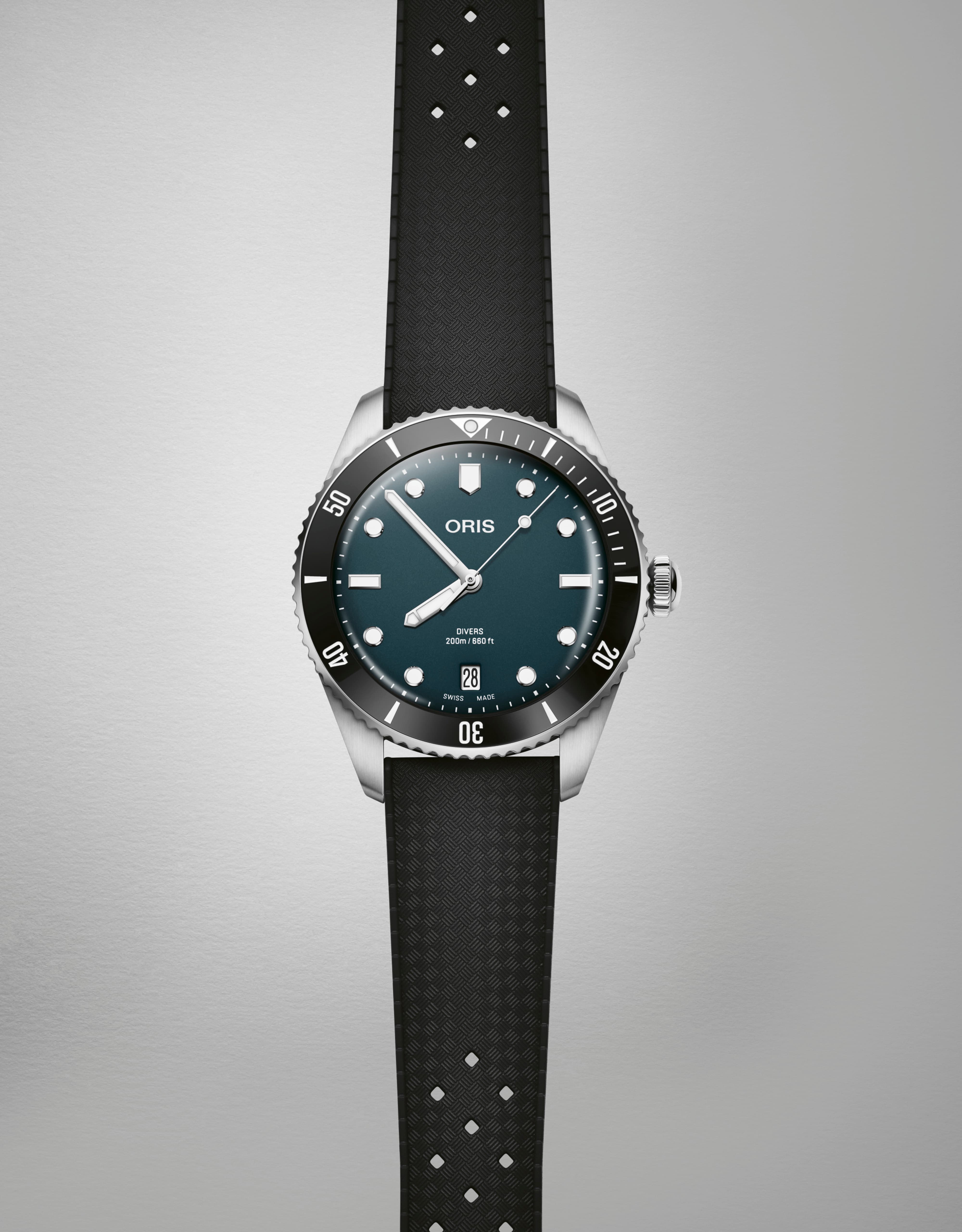 Oris Divers Date Automatik Herrenuhr inklusive Ersatzarmband, 01 733 7795 4055-Set