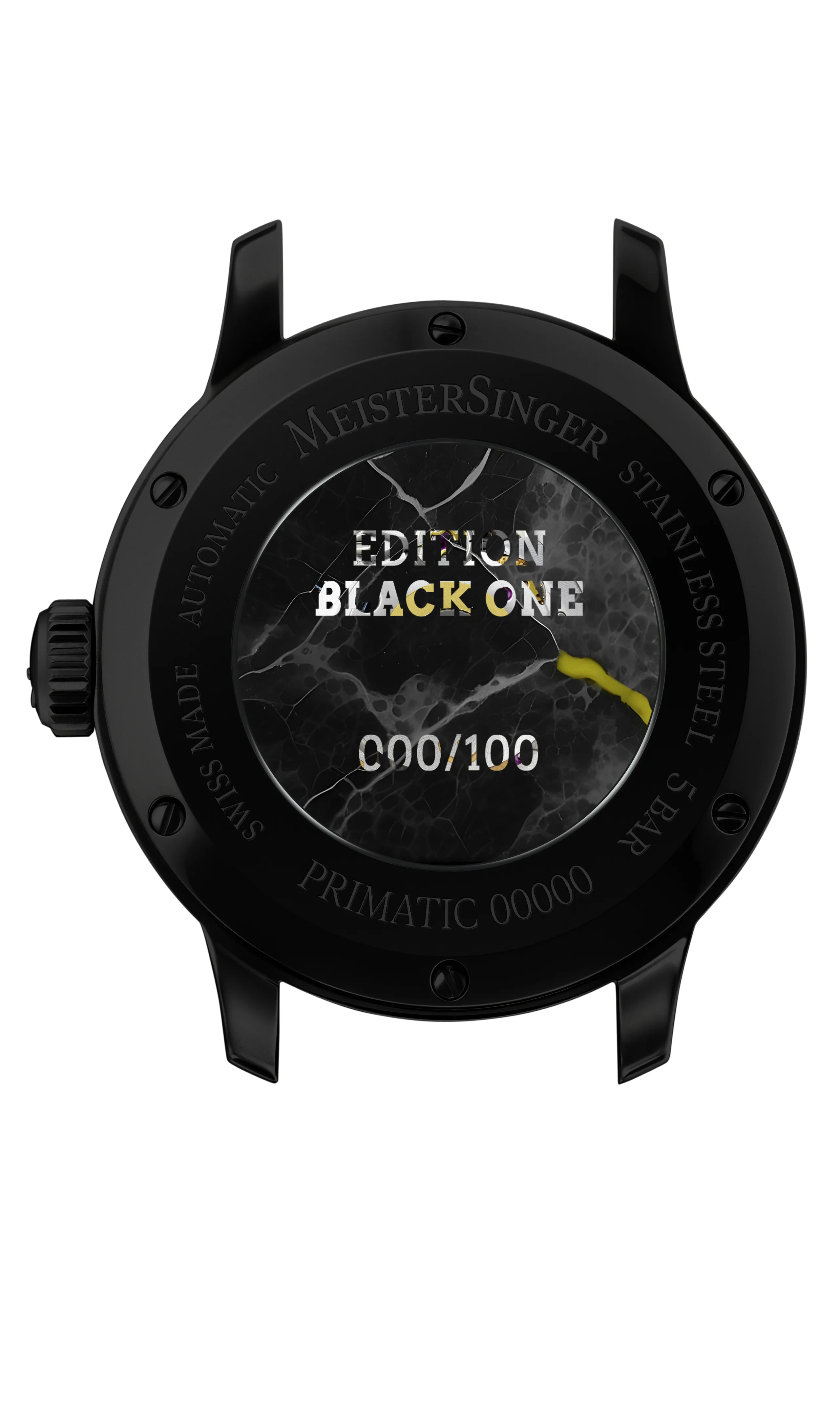 Meister Singer Edition Black One Herrenuhr ED-PR-BLACK ONE