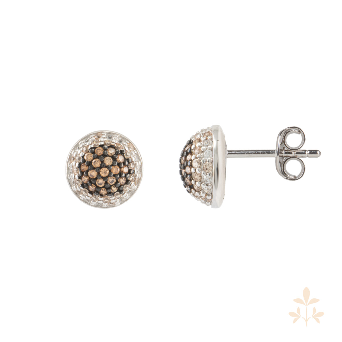 Seinerzeit Champagne Bambus Ohrringe SZA-2990-324